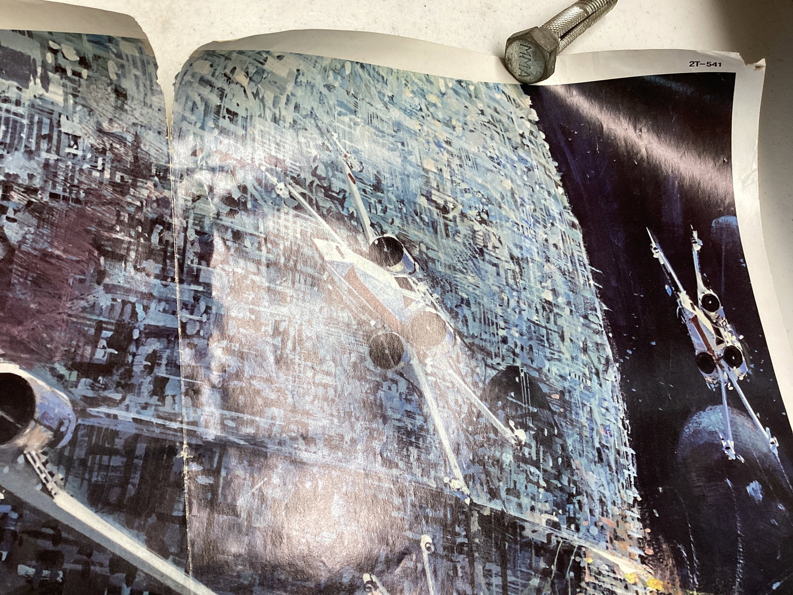 1977 Star Wars LP Soundtrack Poster Insert - 8