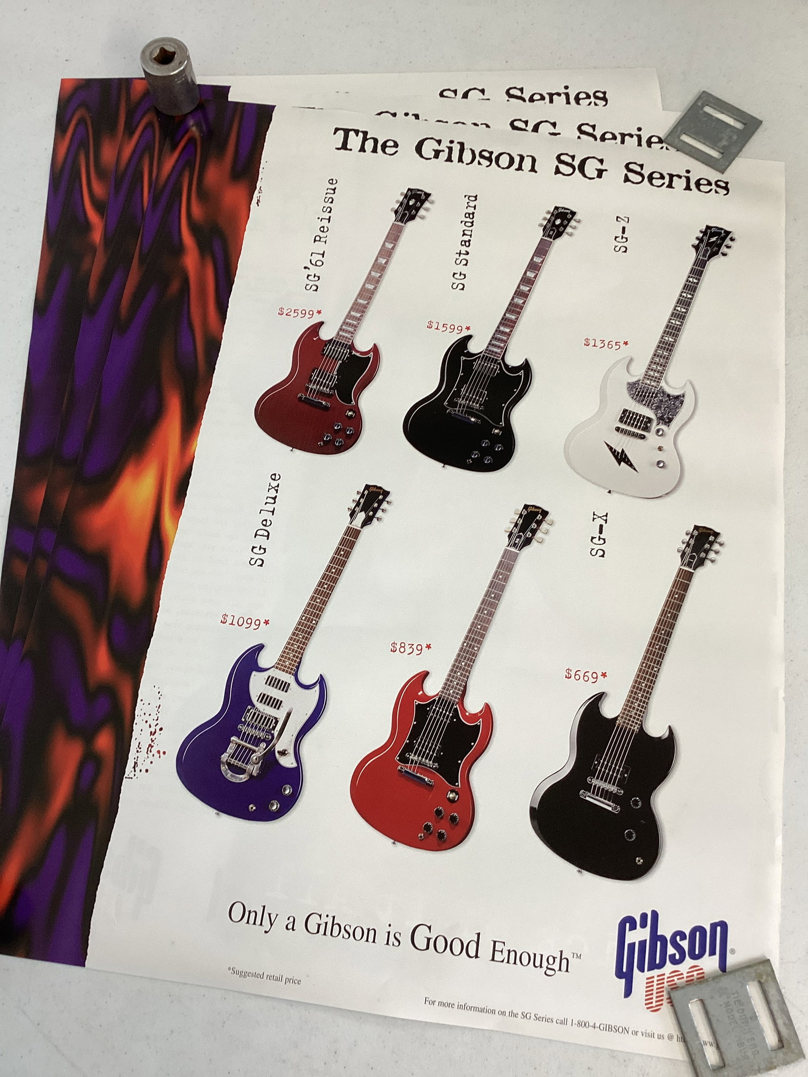Gibson Guitar Posters - 5
