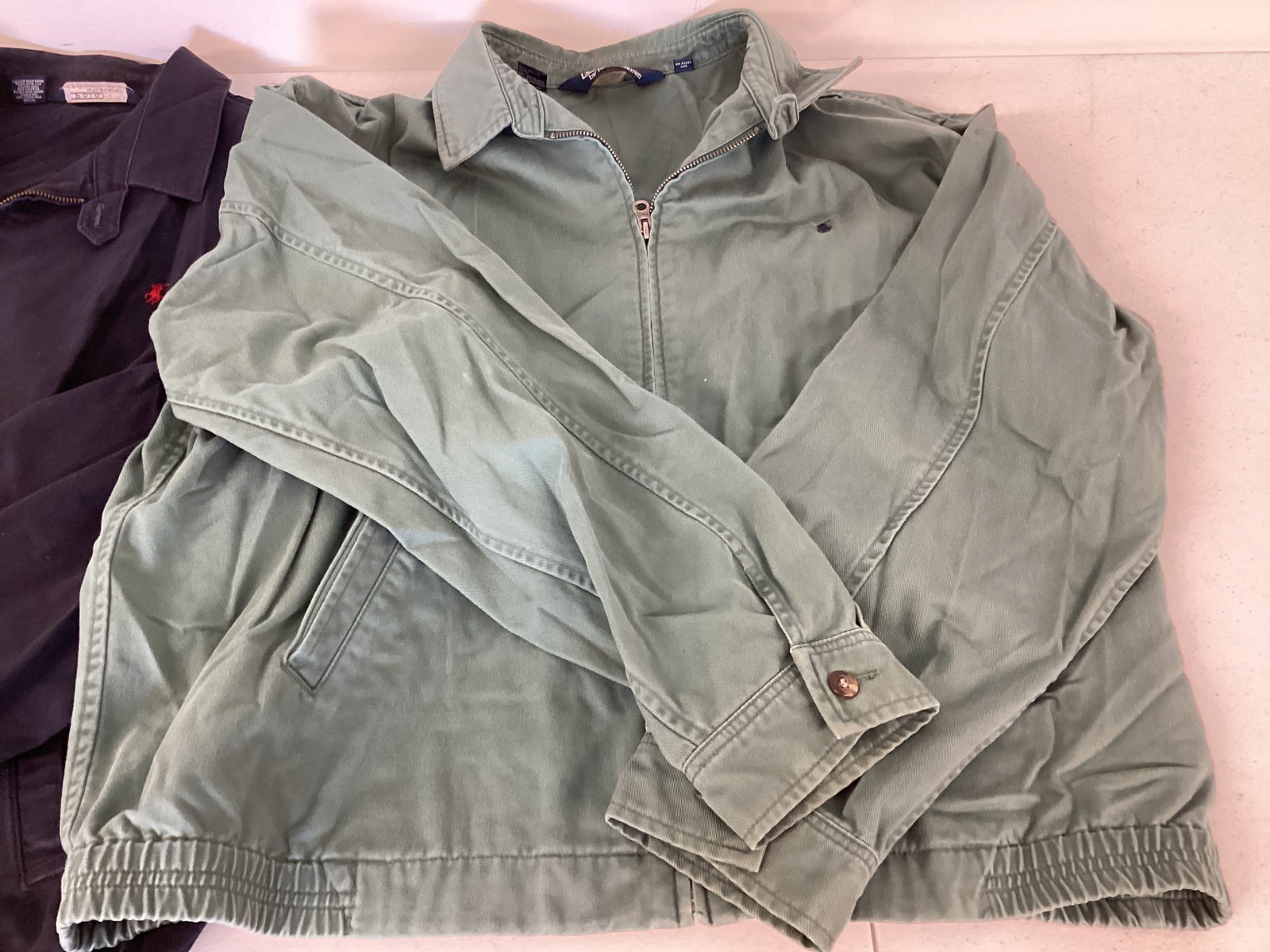Two Men's XXL Polo Jackets - 2