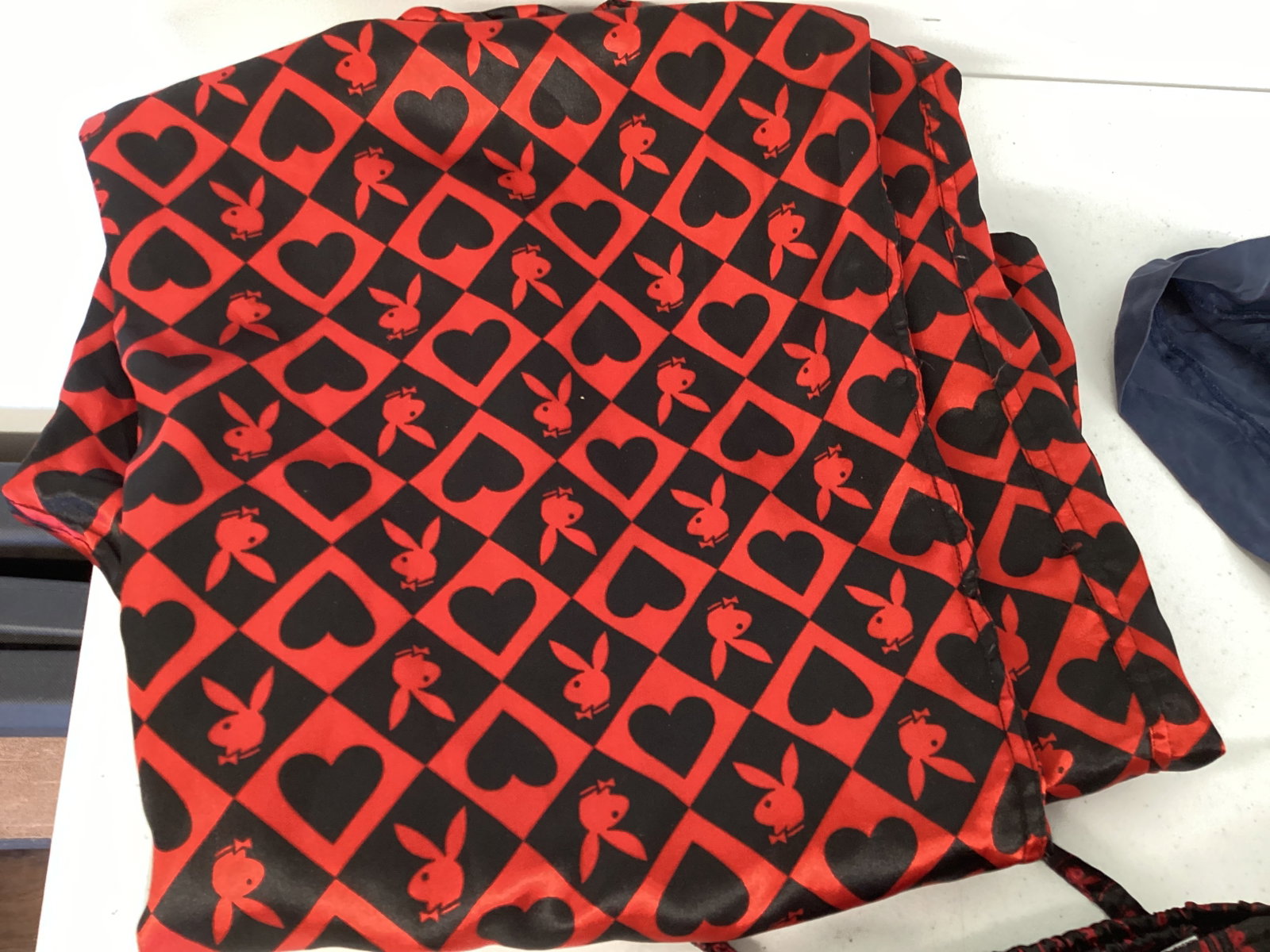 Playboy Pajama Pants and Superman Robe - 3