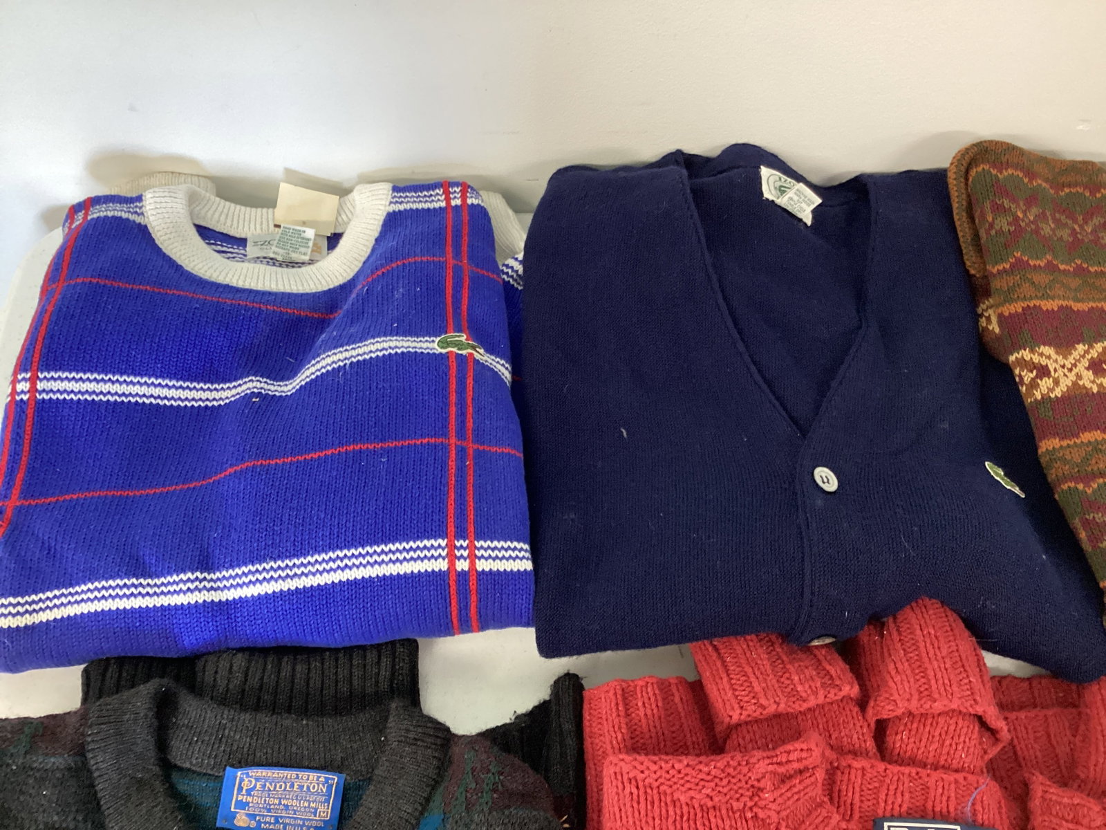 Men's Sweaters - Pendleton, Izod, Polo, Tommy Hilfiger - 2