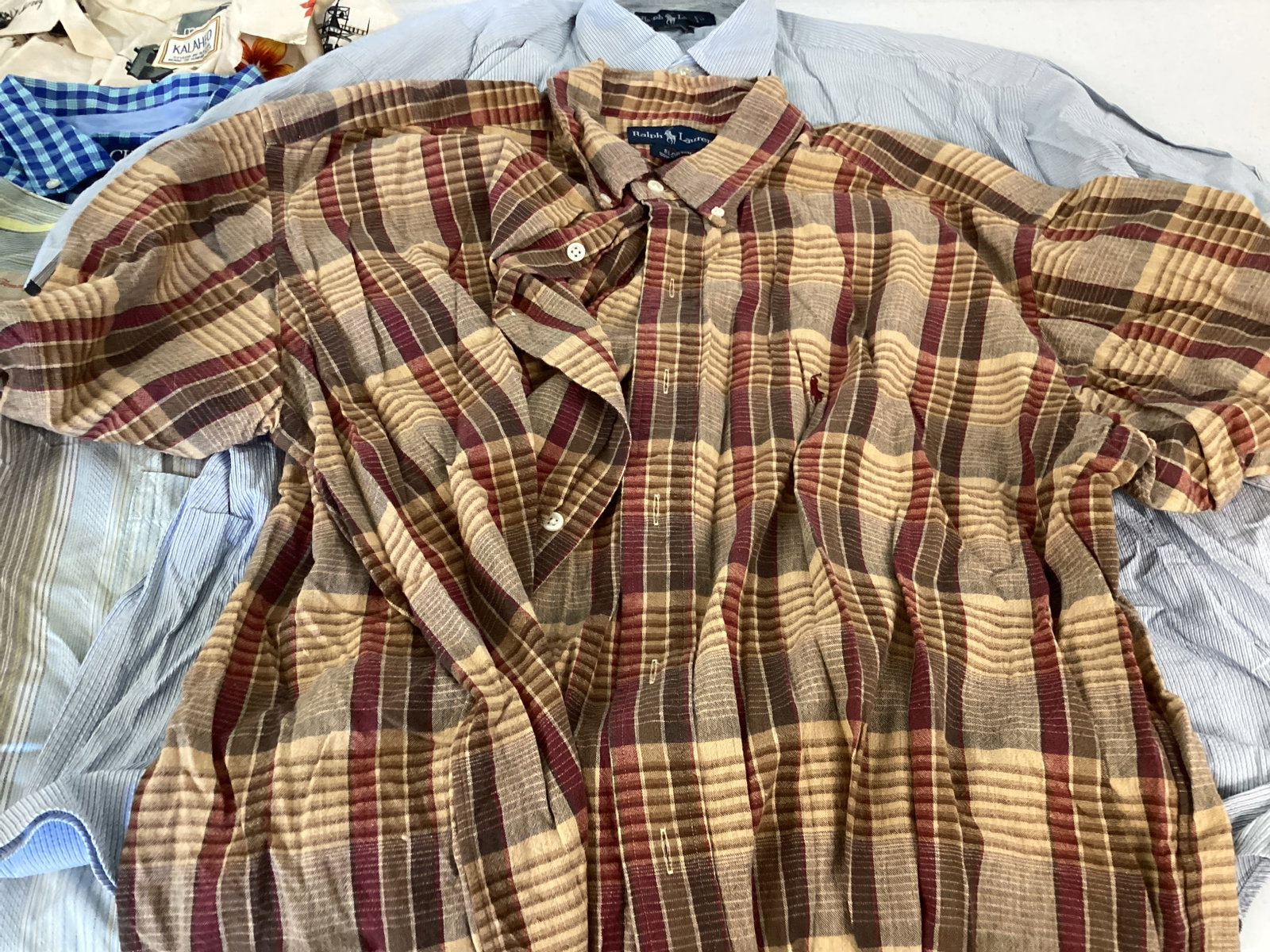 Men's Short Sleeve Shirts - Polo, Tommy Bahama, Chaps - 4