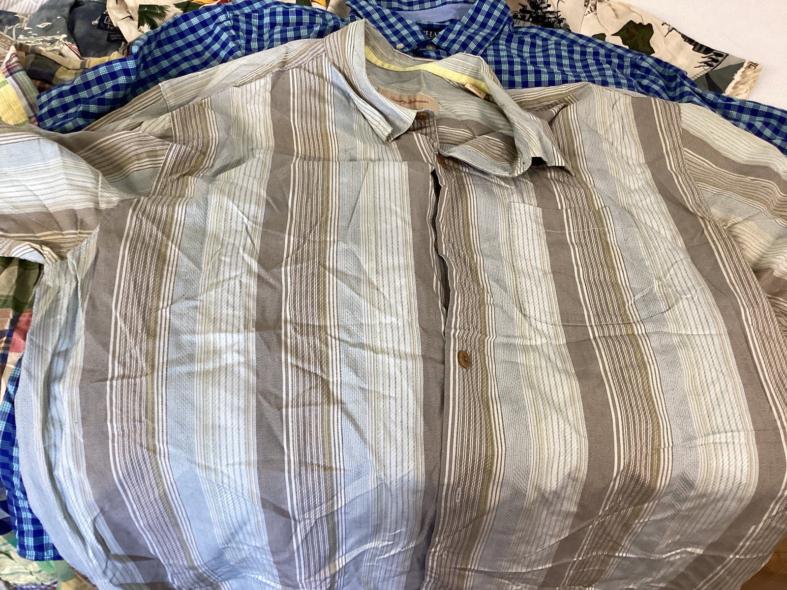 Men's Short Sleeve Shirts - Polo, Tommy Bahama, Chaps - 8