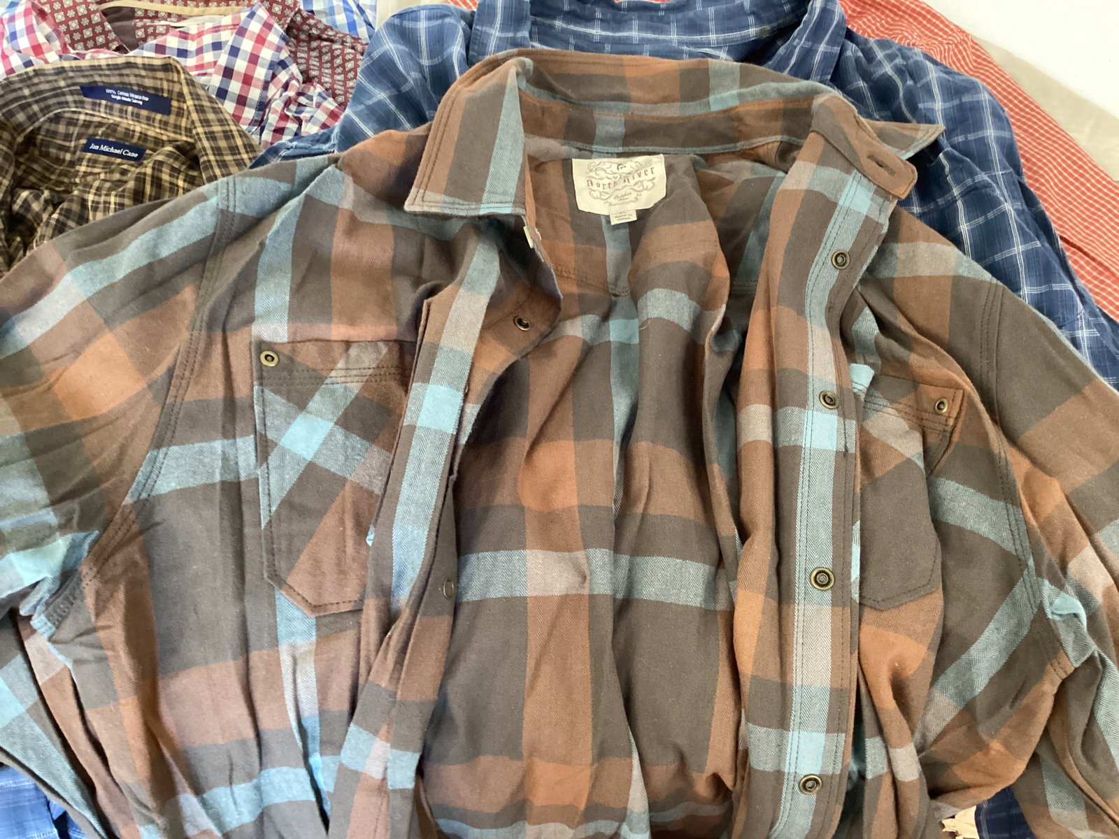 Men's Long Sleeve Shirts - Columbia, Woolrich, Eddie Bauer, Banana Republic, and More - 6