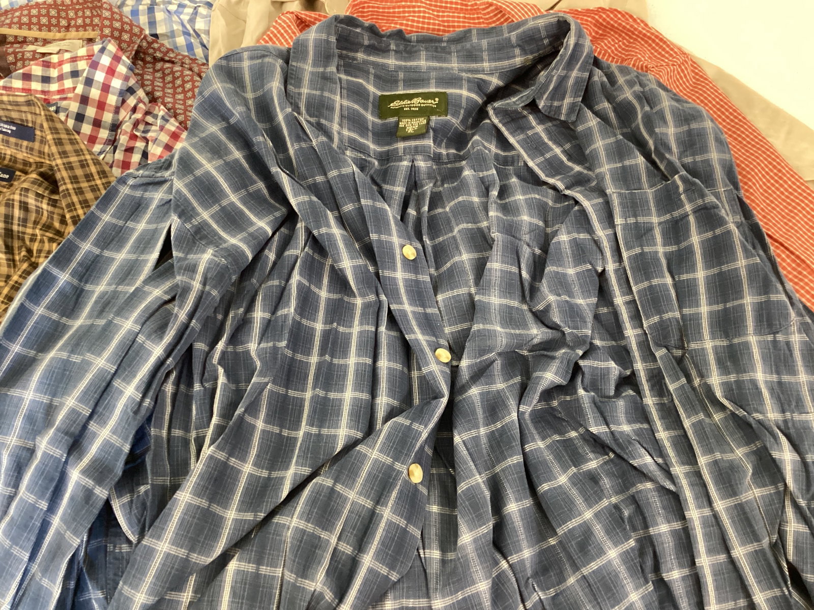 Men's Long Sleeve Shirts - Columbia, Woolrich, Eddie Bauer, Banana Republic, and More - 8