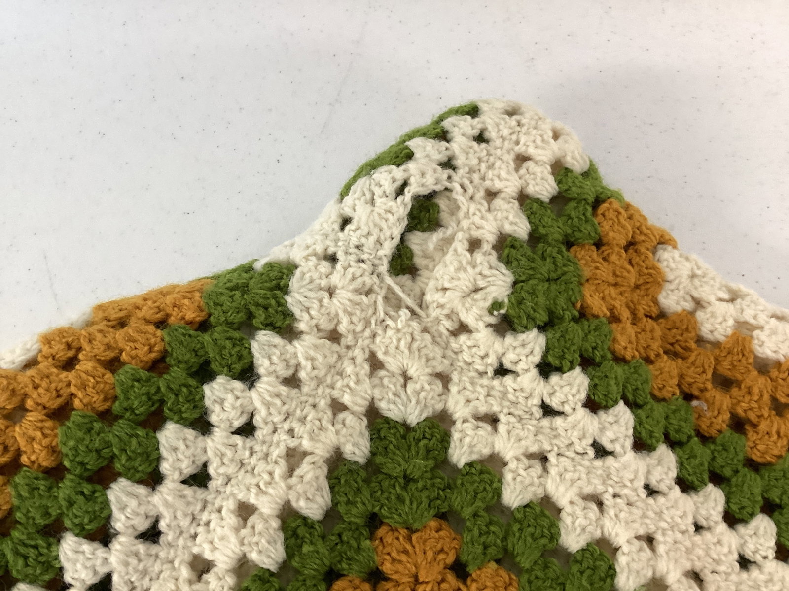 Two Vintage Crocheted Throws - 3