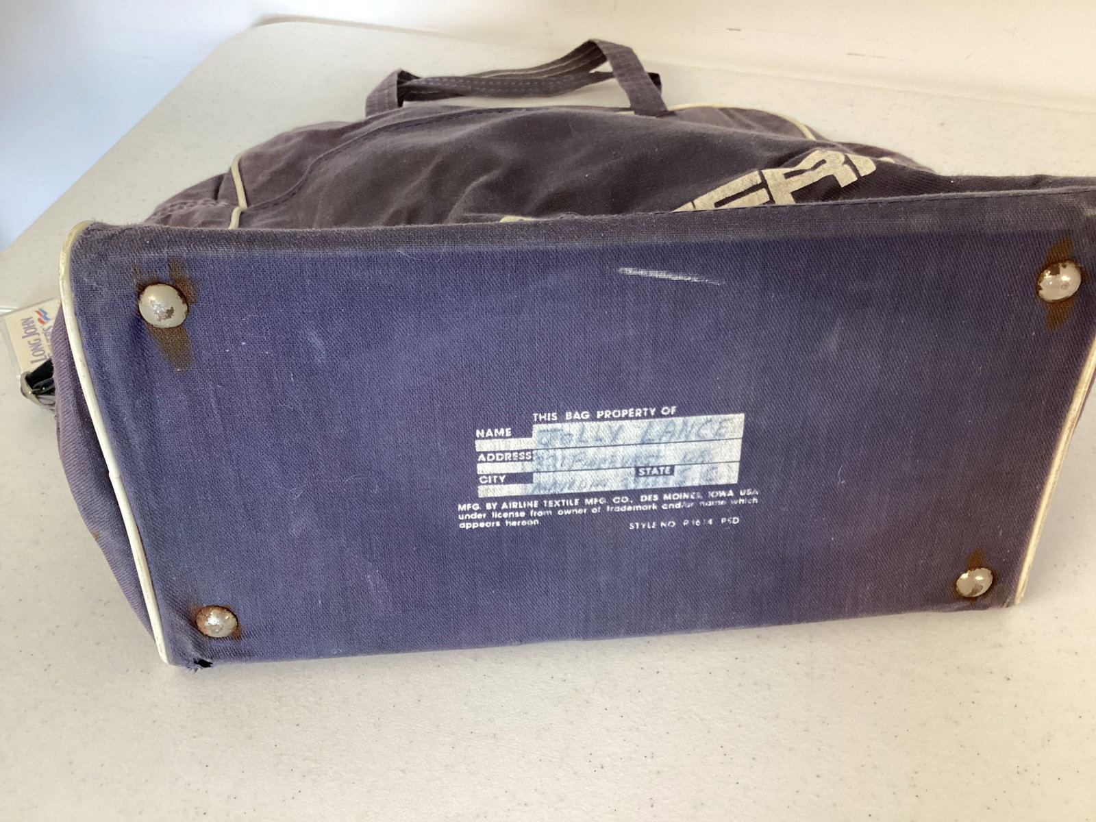 Eastern Airlines and Pringles Travel Bags - 5