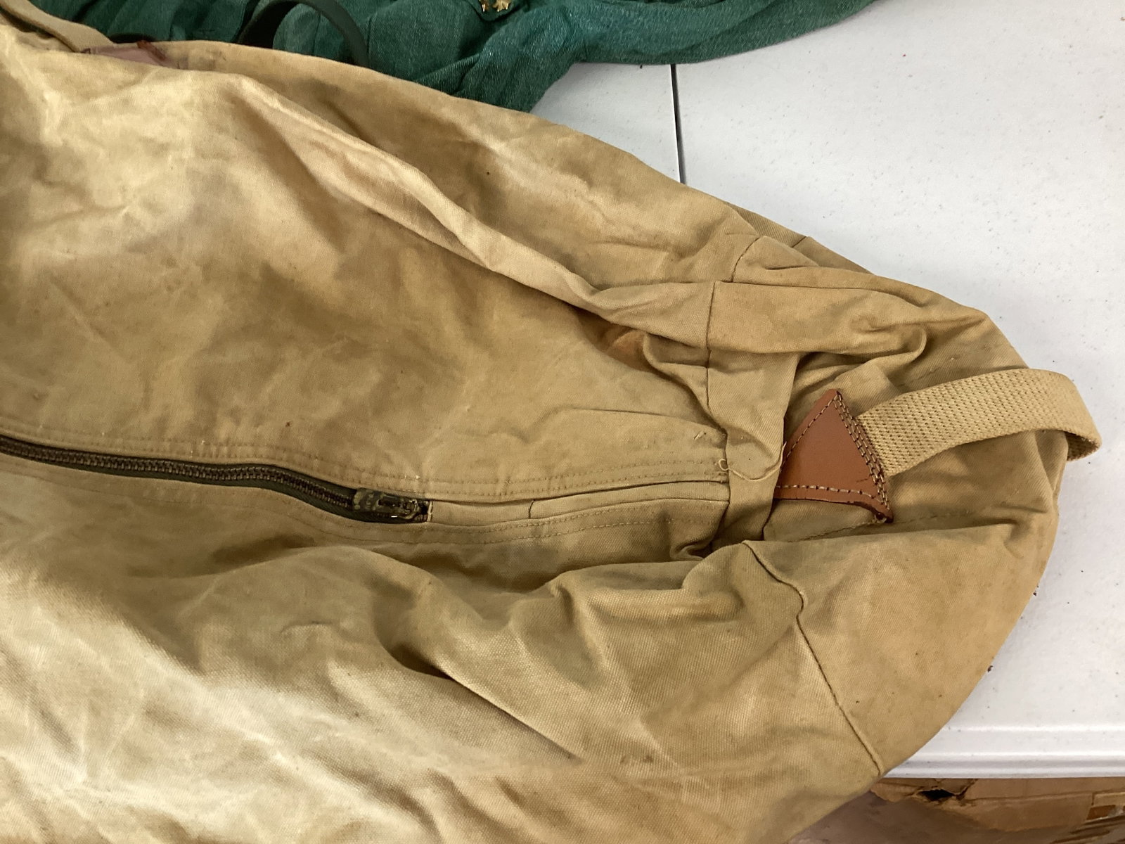 Girl Scout Dress and Belt, Boy Scout Shirt and Duffle Bag - 4