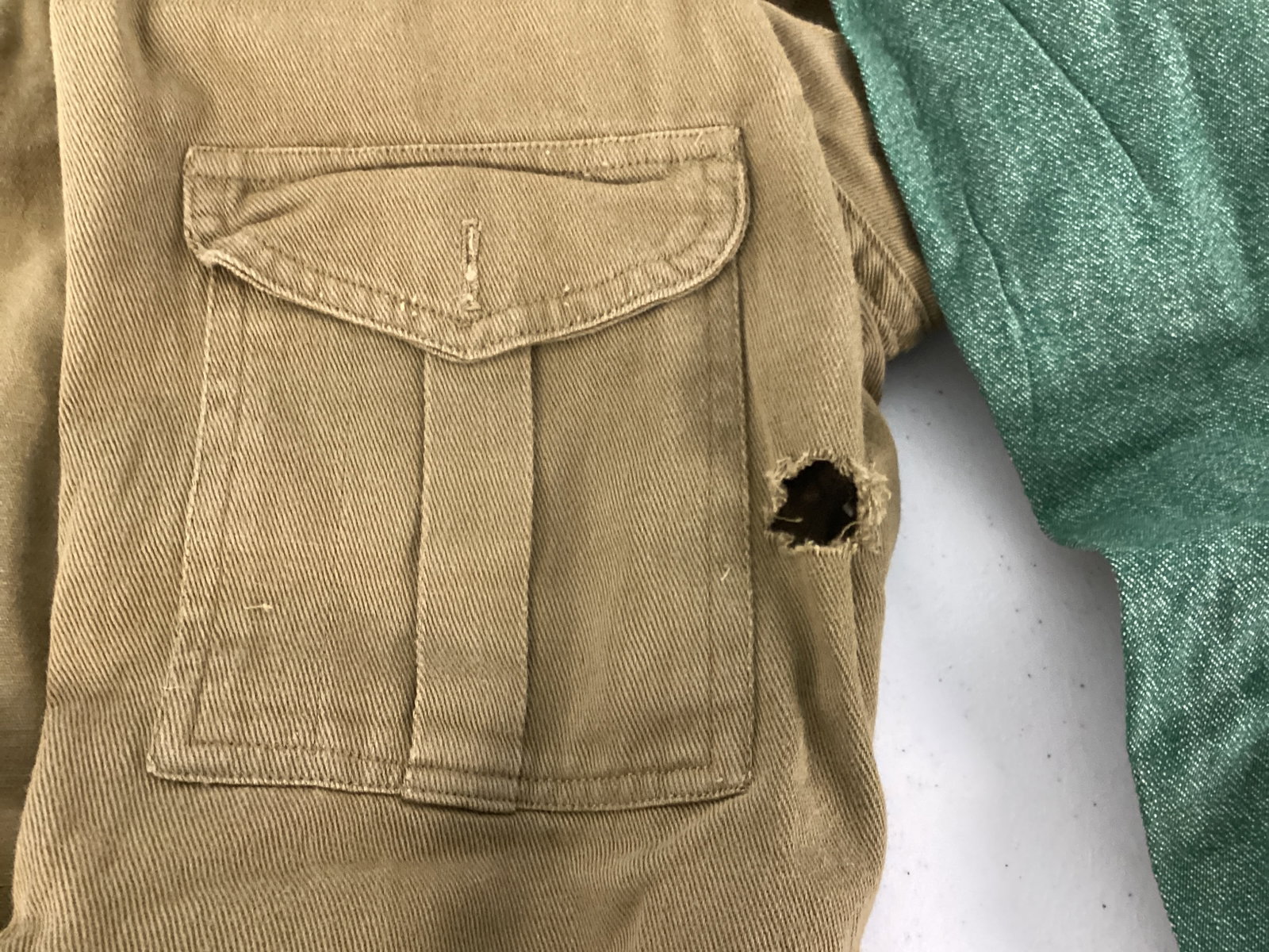 Girl Scout Dress and Belt, Boy Scout Shirt and Duffle Bag - 7
