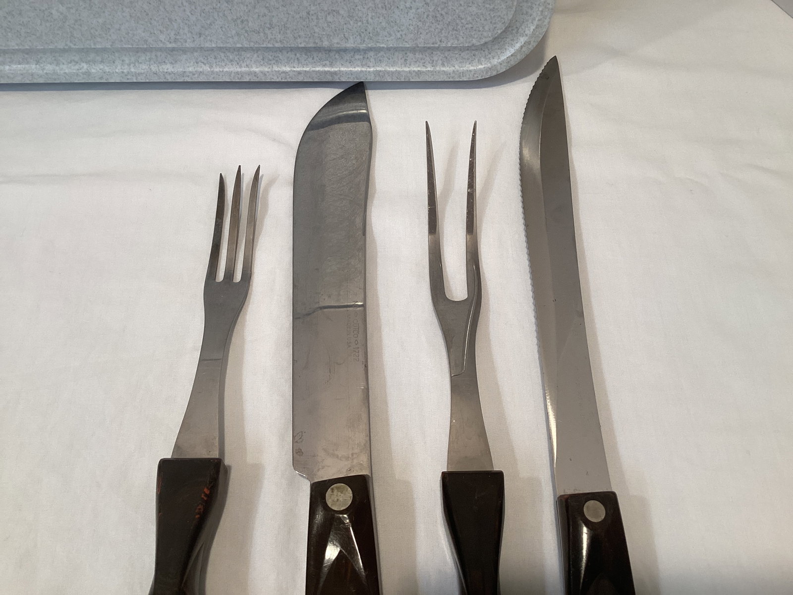 Cutco Knives, Serving Utensils, and Cutting Board - 10