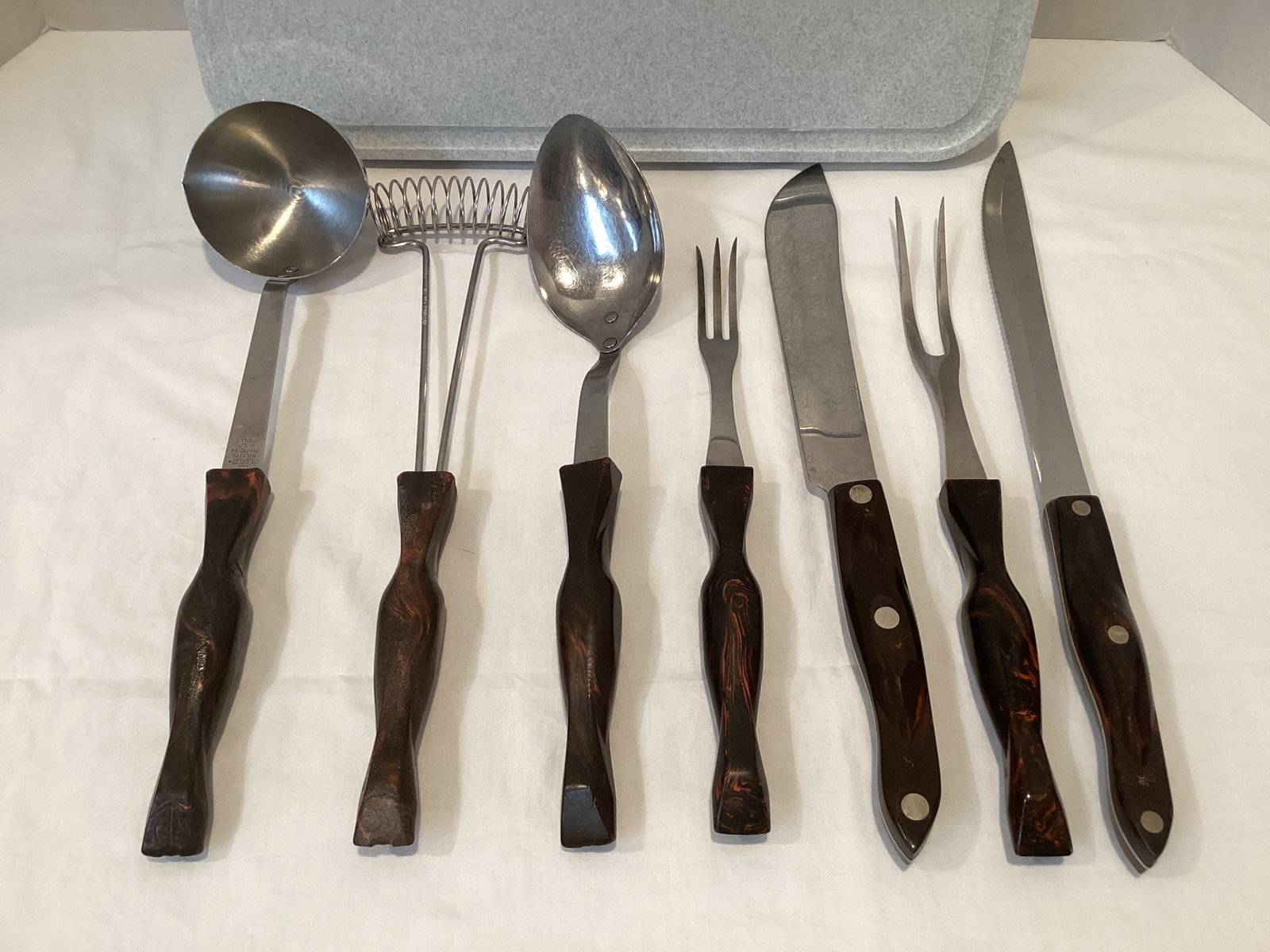 Cutco Knives, Serving Utensils, and Cutting Board - 2