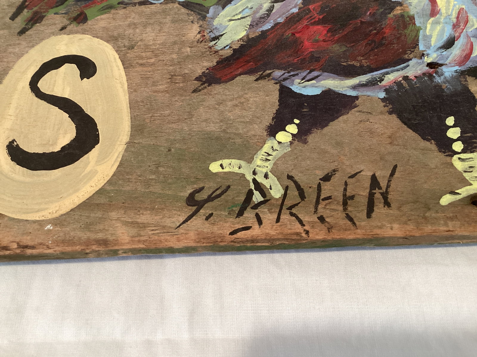 Farm Fresh Eggs Hand Painted Wood Sign - 4