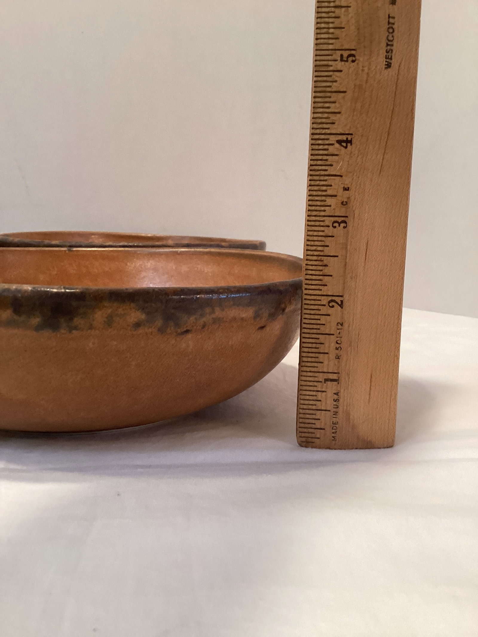 Four McCoy 1423 Pottery Bowls - 5