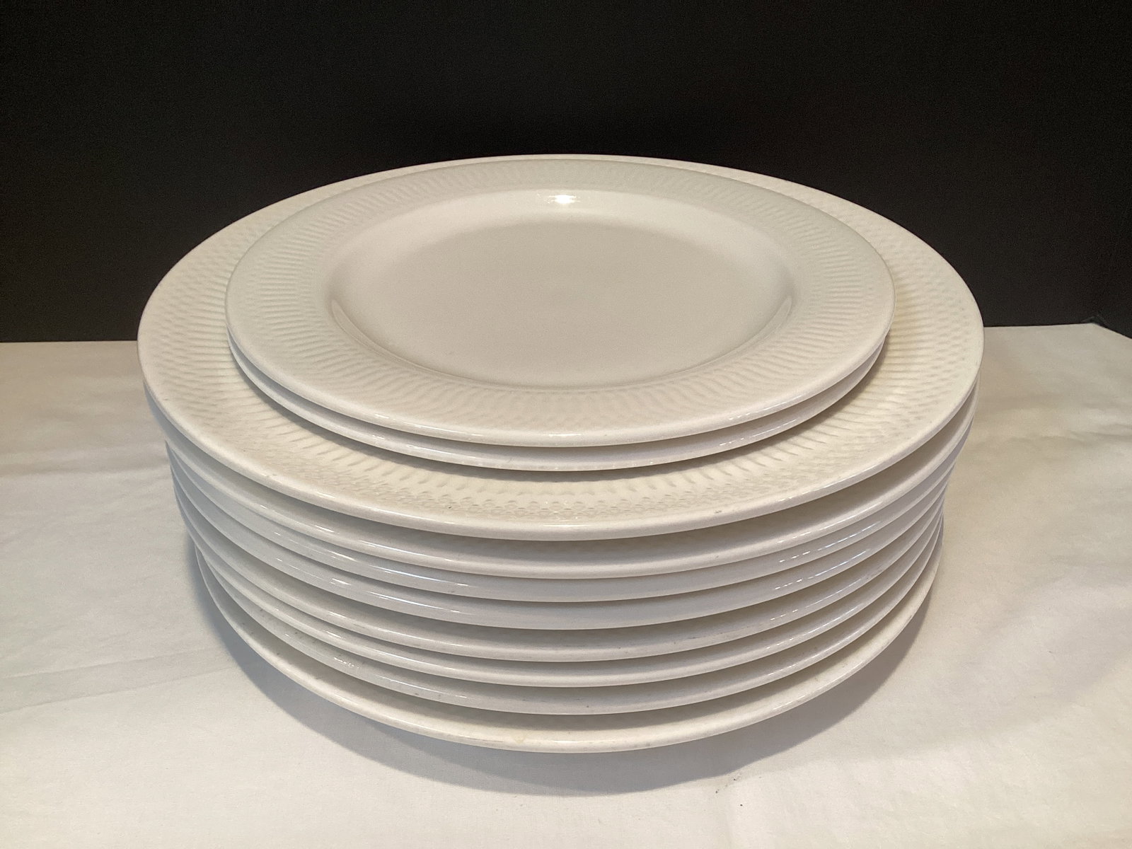Homer Laughlin China Pristine Pattern Plates (1 of 4)