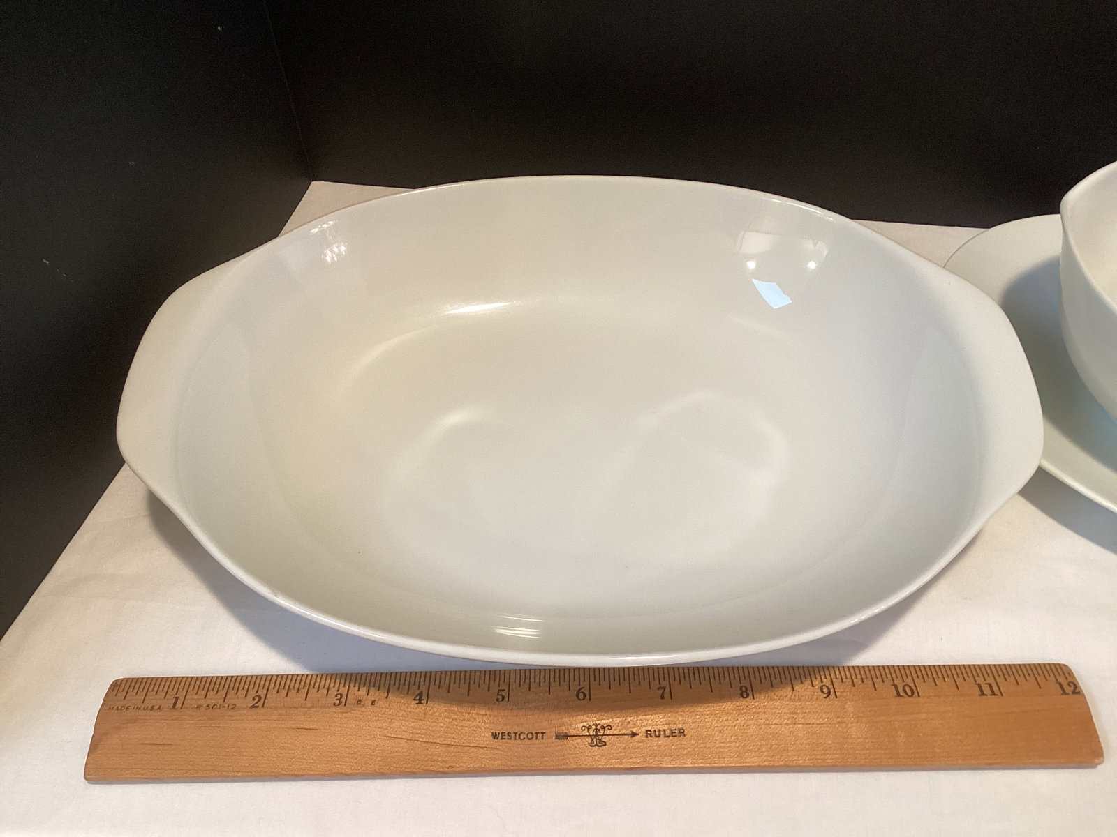 Noritake Cook'n Serve Angela Baking Dish, Serving Bowl, Creamer, Sugar, and Gravy Boat - 4