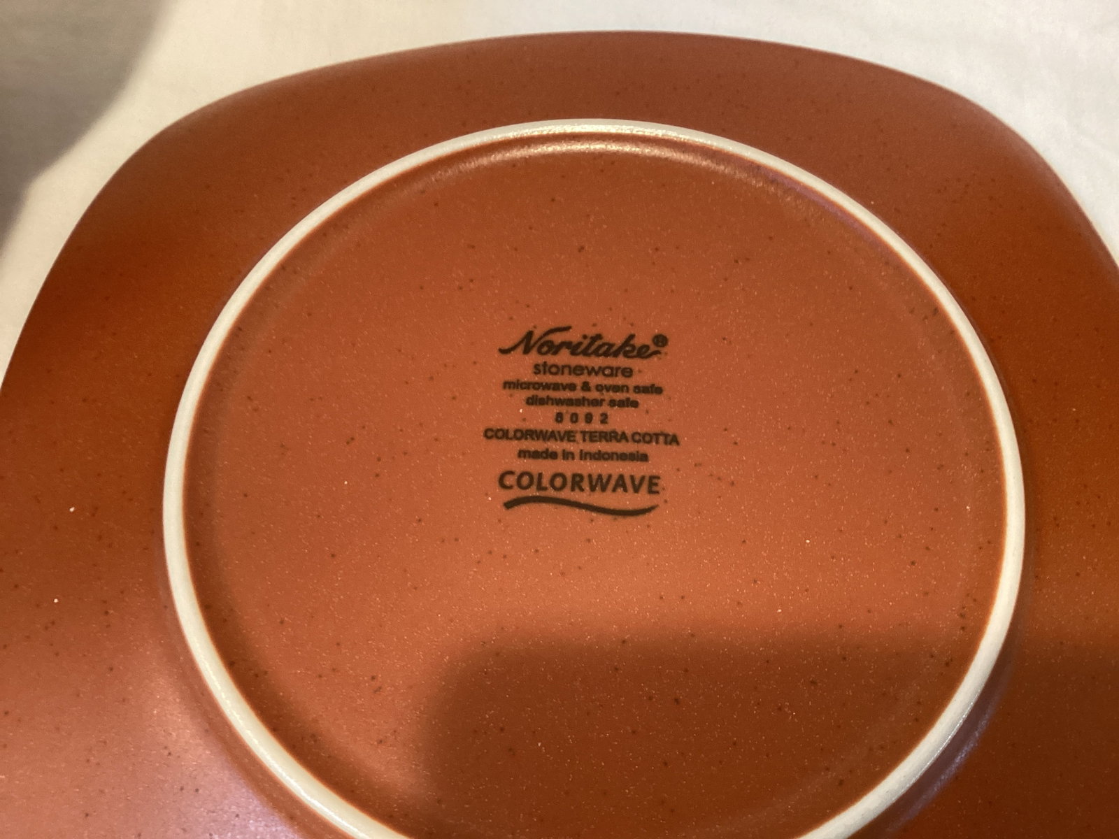 Noritake Stoneware Colorwave Bread Plates and Teapot - 10