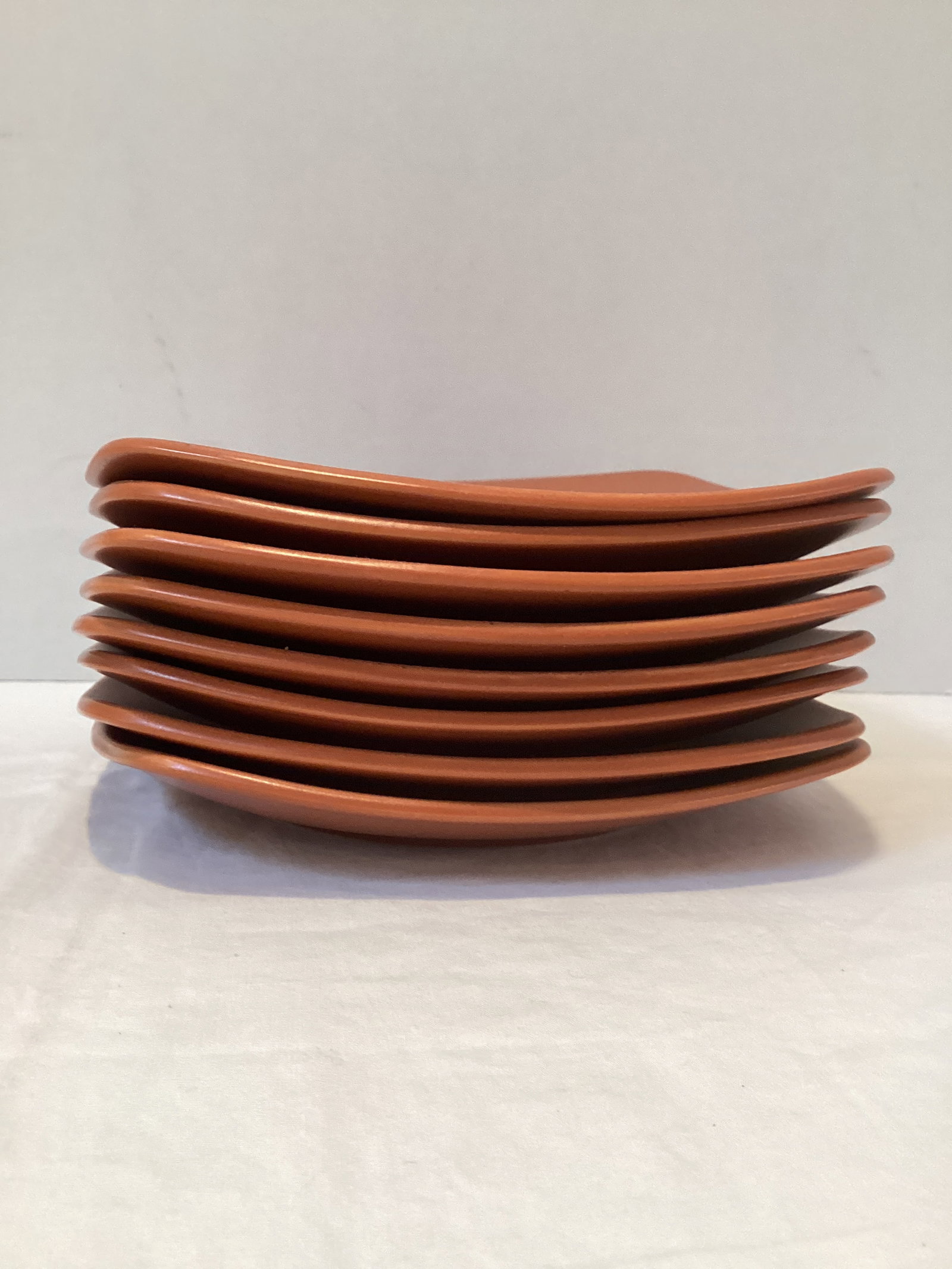 Noritake Stoneware Colorwave Bread Plates and Teapot - 8