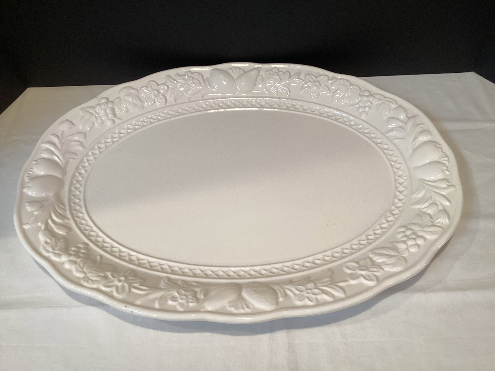 Vintage Platter Made in Japan: 14" x 18"