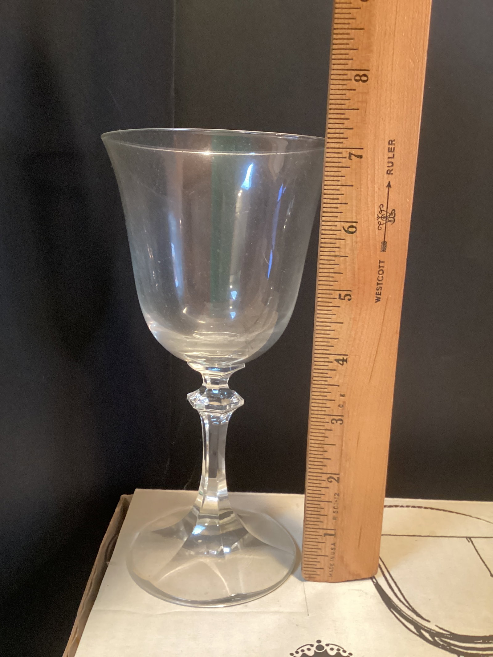 Royal Bavarian Crystal Wine Glasses and Water Goblets - 3