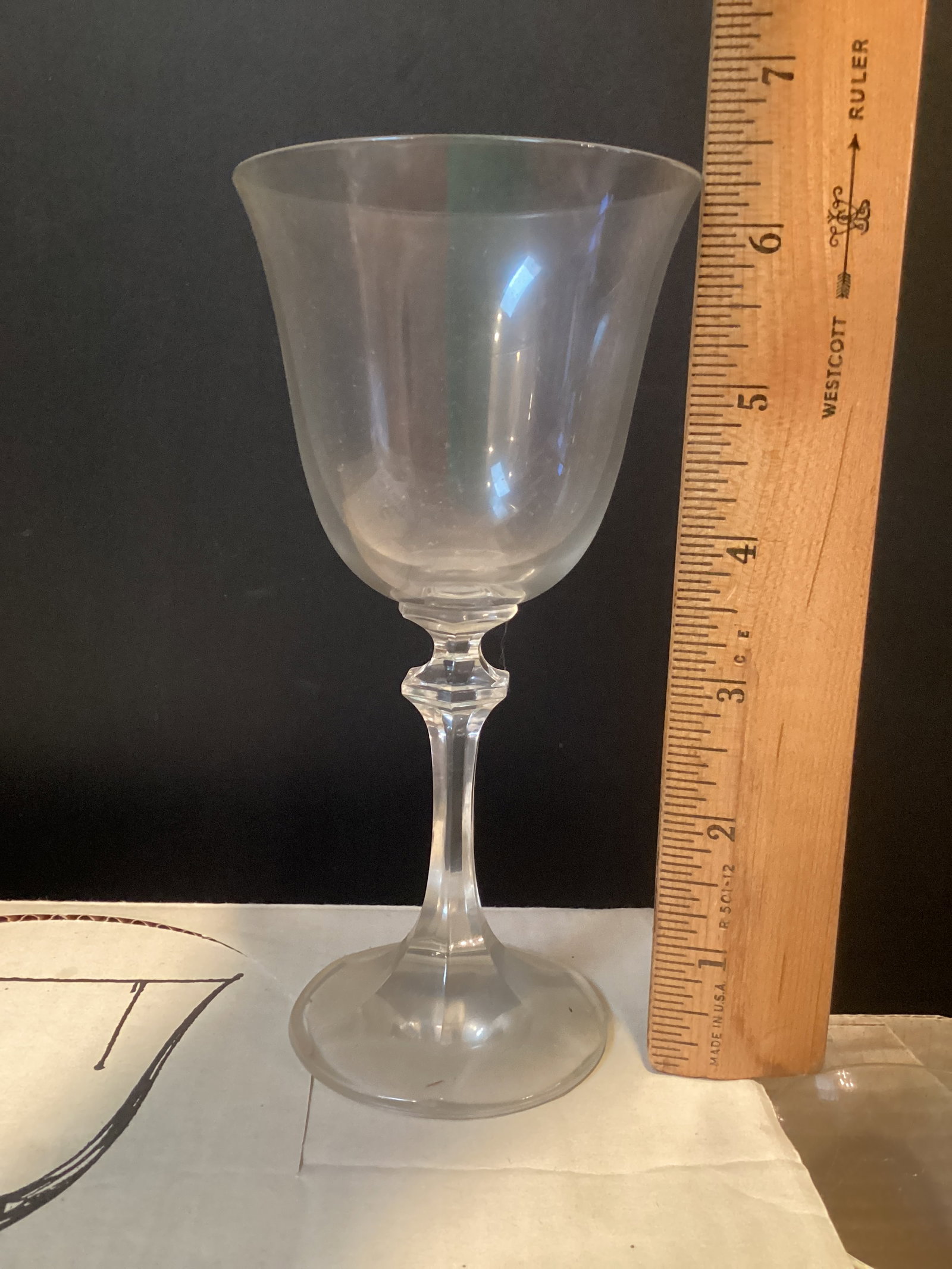 Royal Bavarian Crystal Wine Glasses and Water Goblets - 5