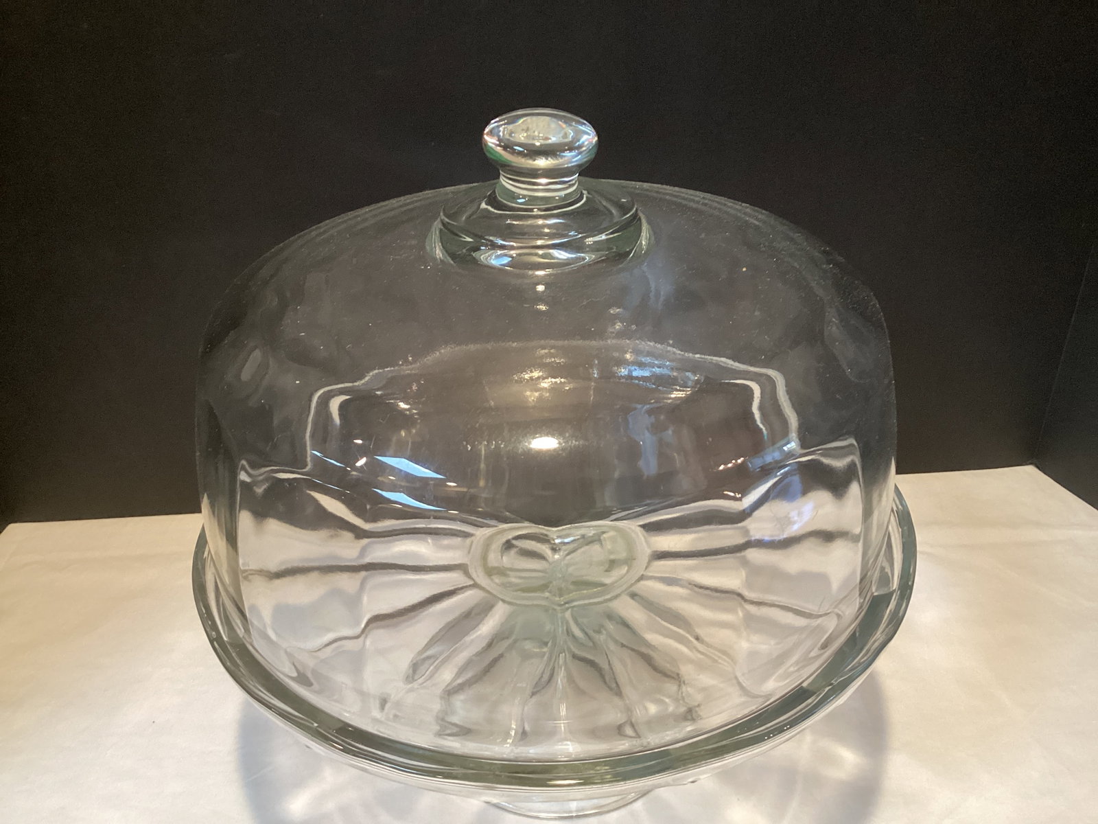 Pedestal Cake Plate with Dome - 2