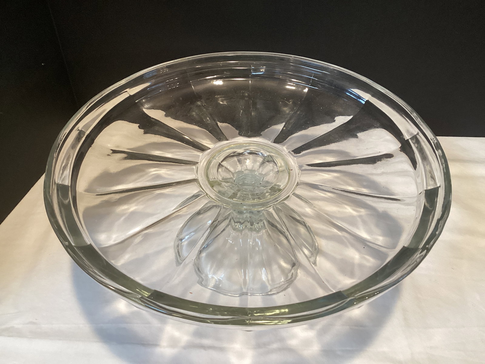 Pedestal Cake Plate with Dome - 3