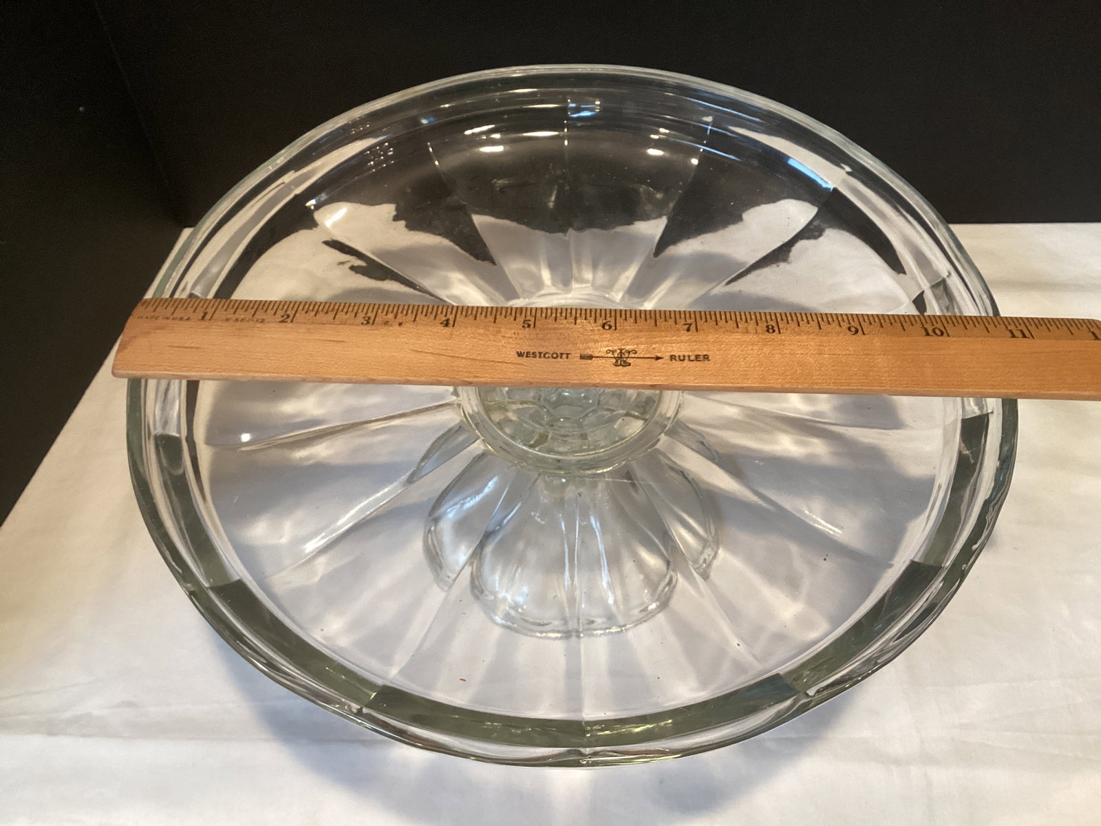 Pedestal Cake Plate with Dome - 4