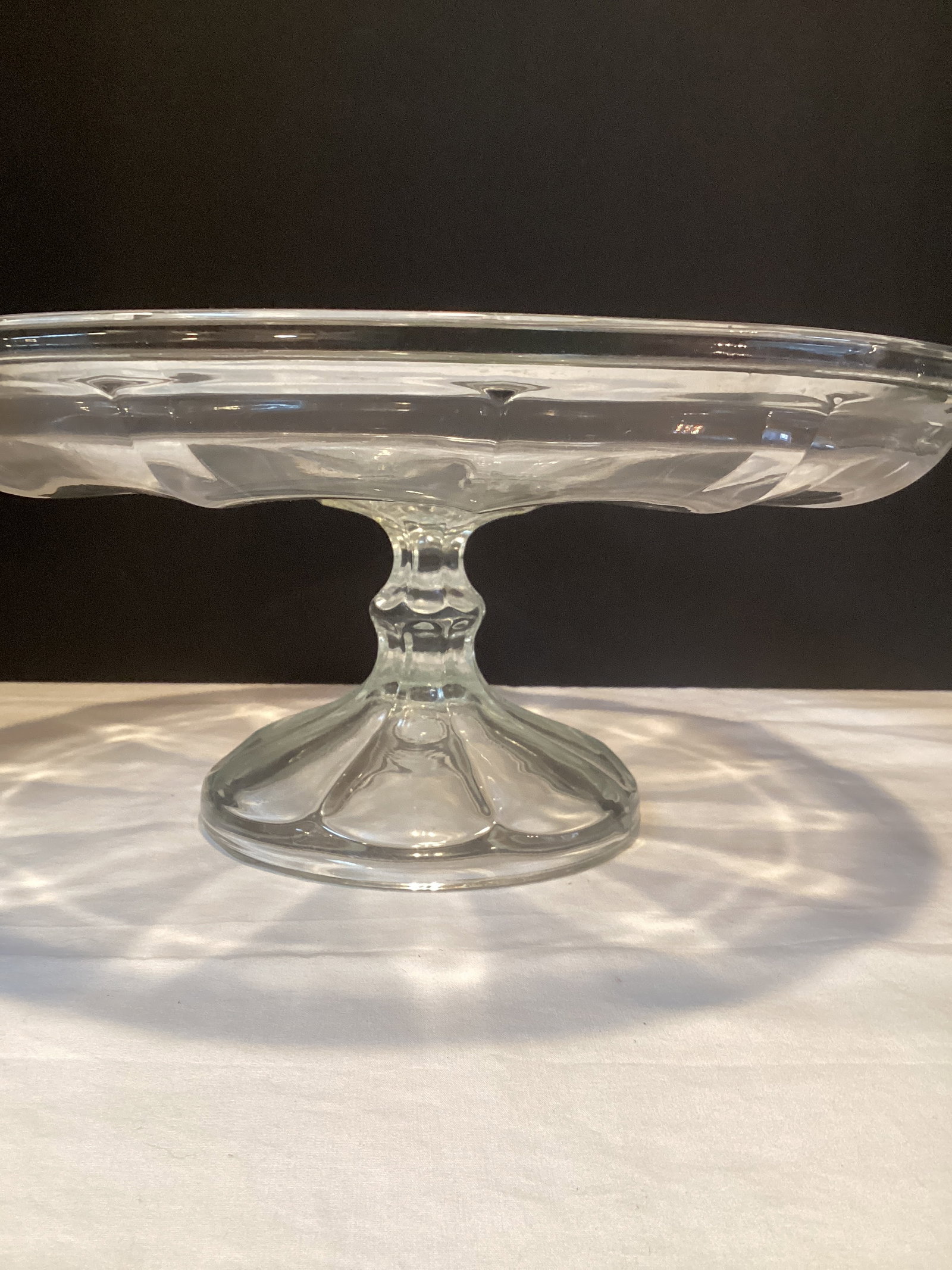 Pedestal Cake Plate with Dome - 6