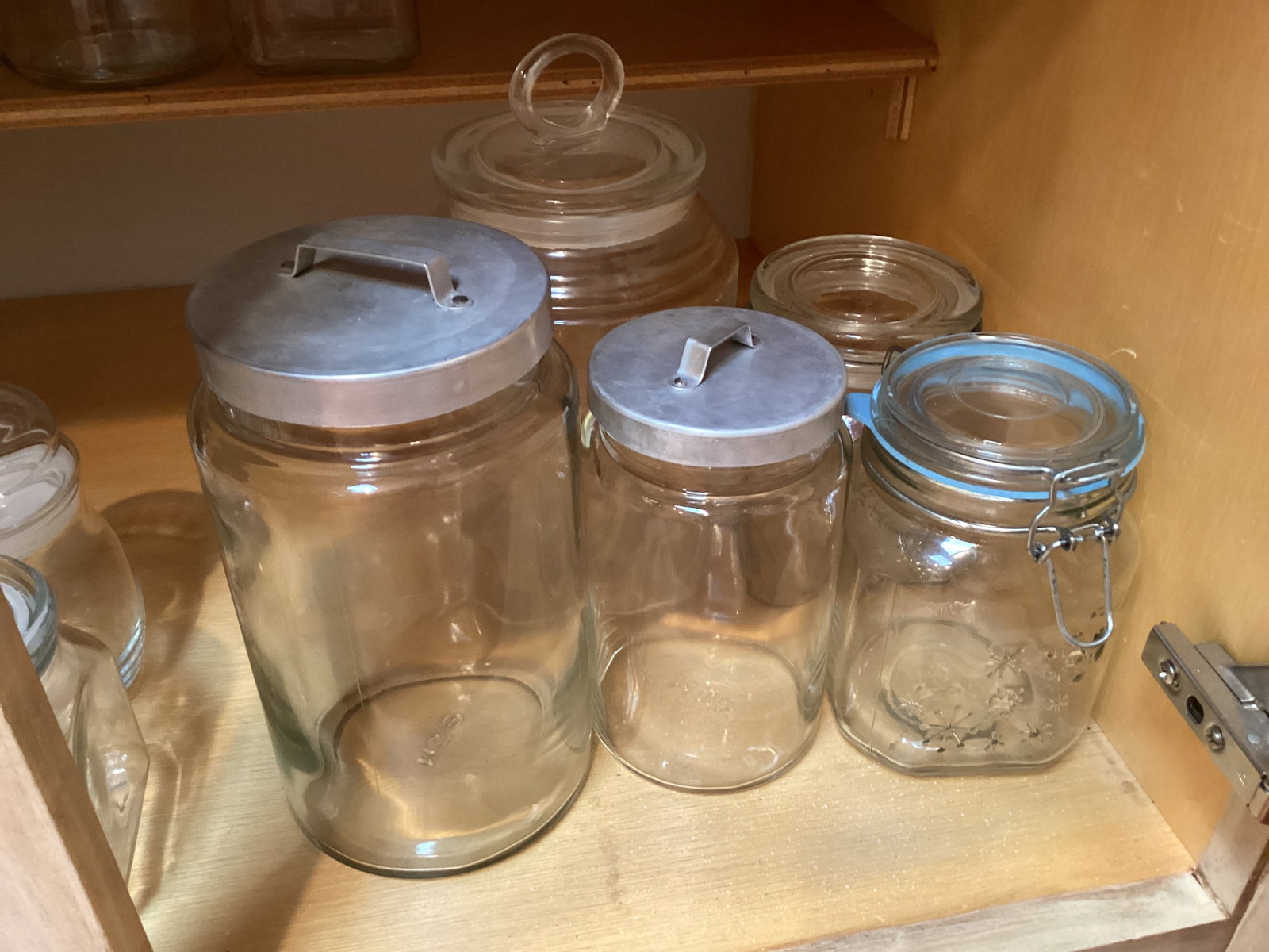 Kitchen Cabinet Contents - Storage Canisters - 4