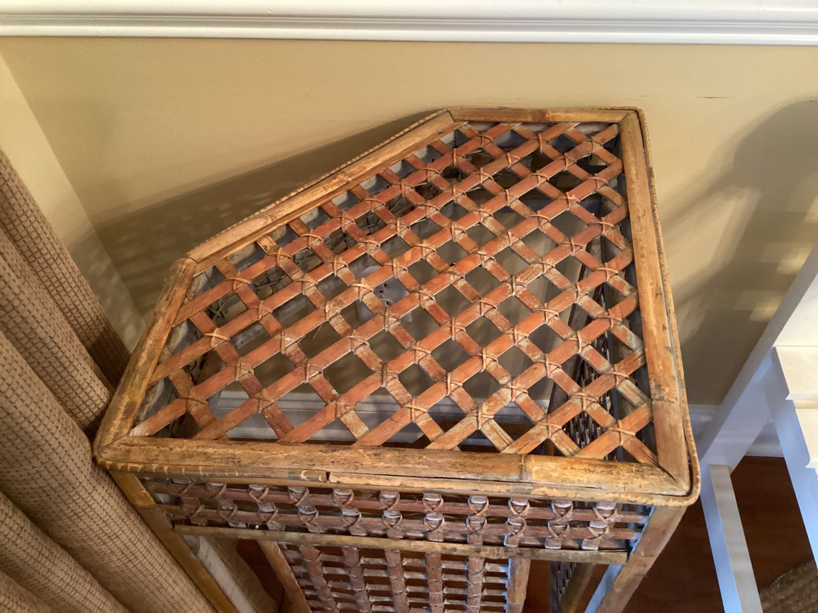 Bamboo Corner Table - 2