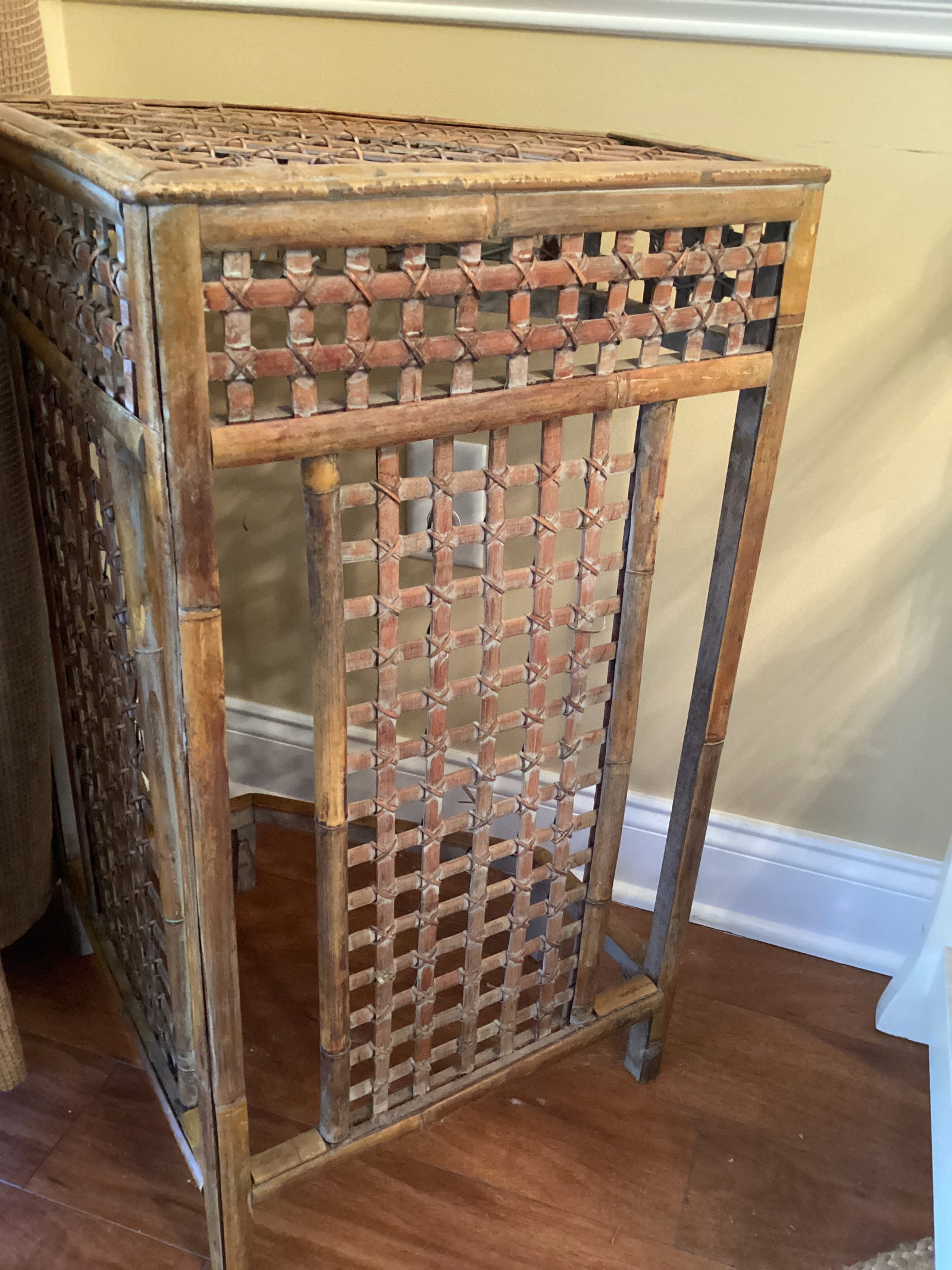 Bamboo Corner Table - 4