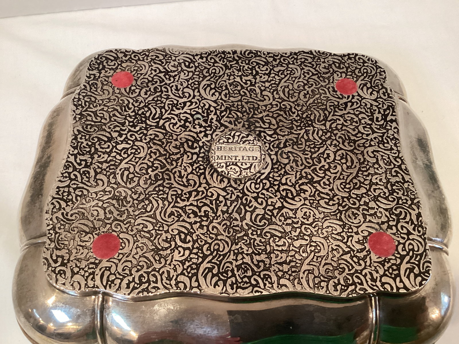 Heritage Mint Lined Jewelry Box - 6