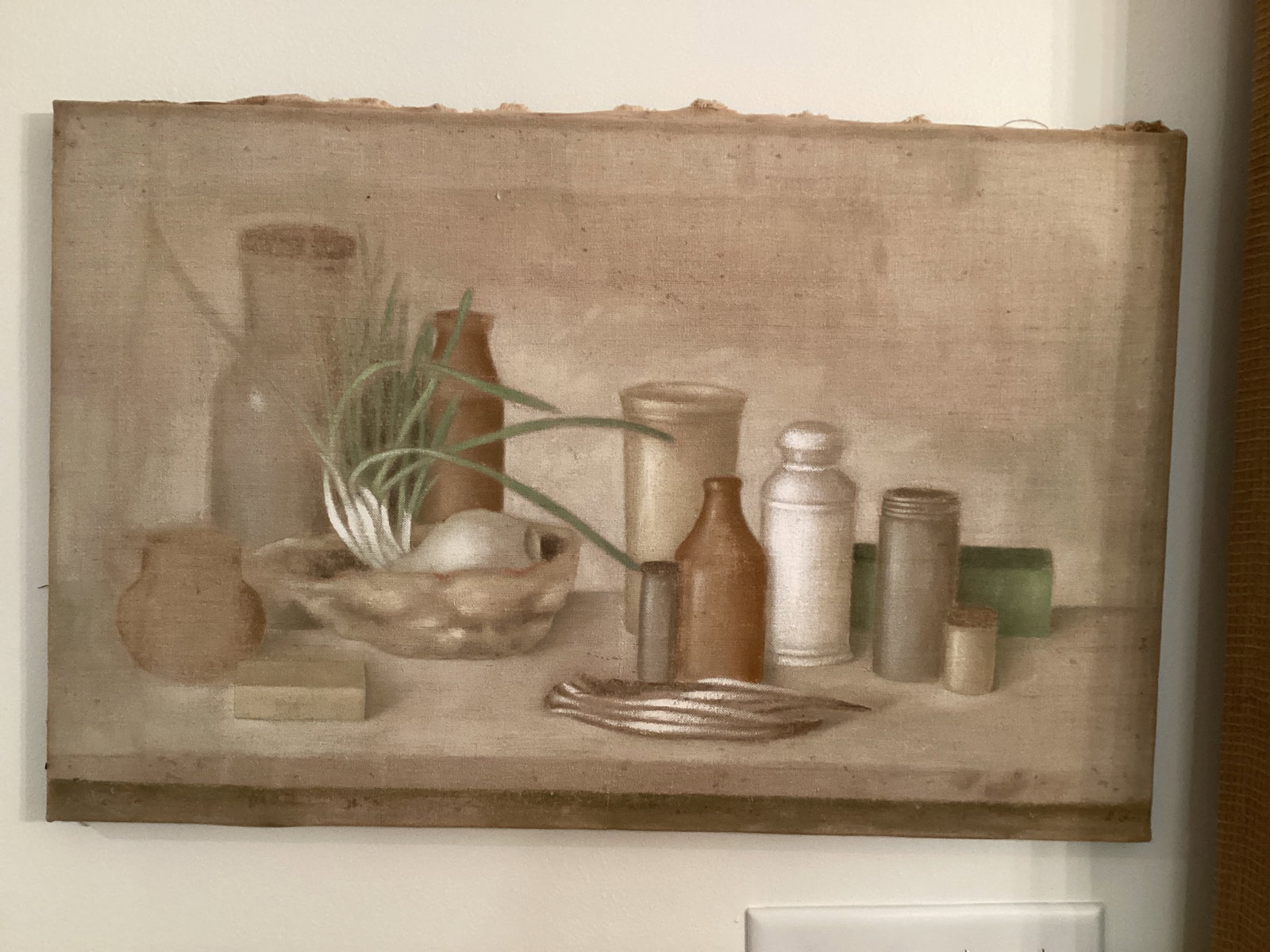 Original Still Life Painting On Canvas: 25" x 16"
