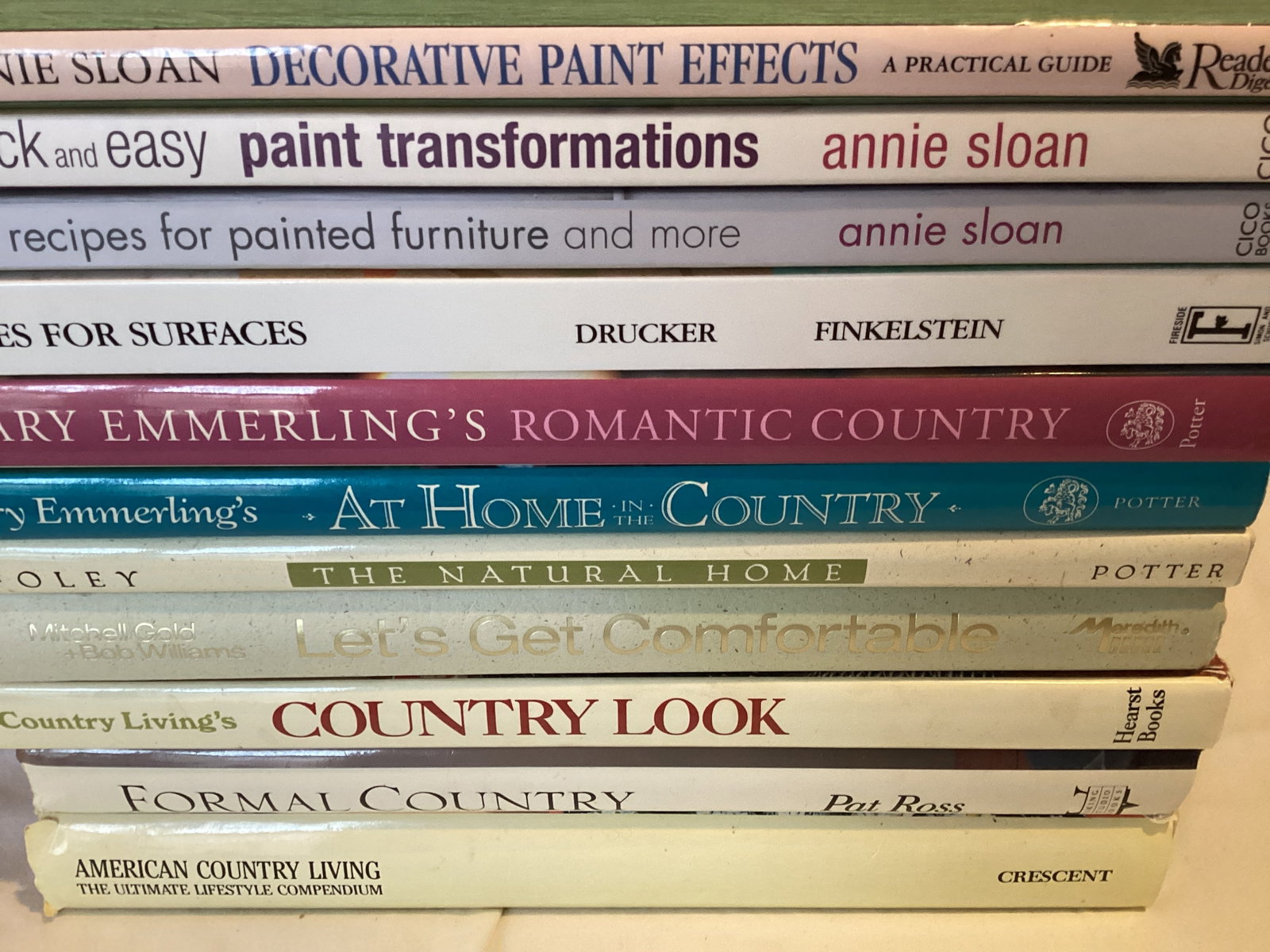 Decorating and Furniture Painting Books - 3