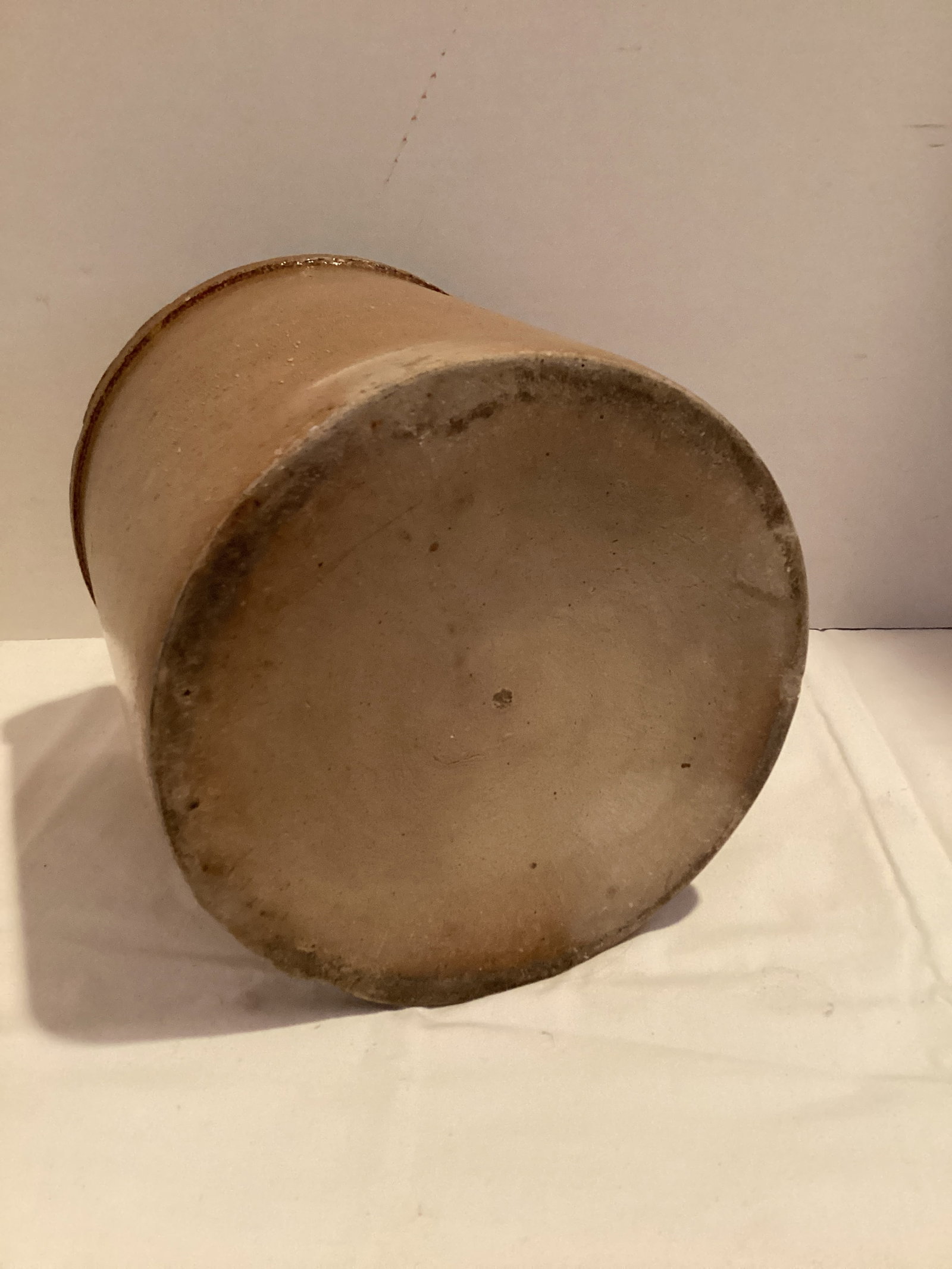 Vintage Glazed Stoneware Crock - 7