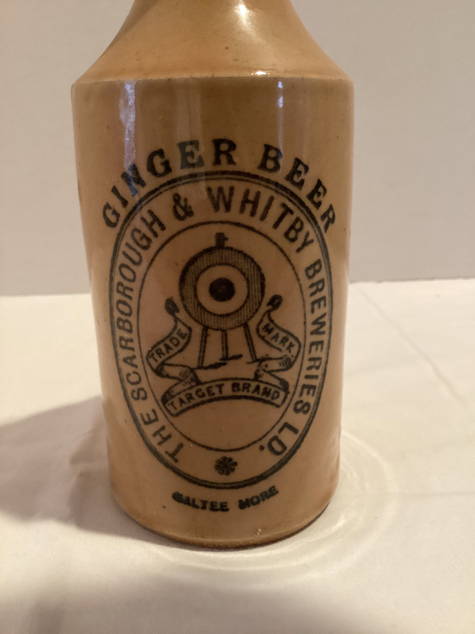 Scarborough and Whitby Breweries Ginger Beer Glazed Stoneware Bottle - 3