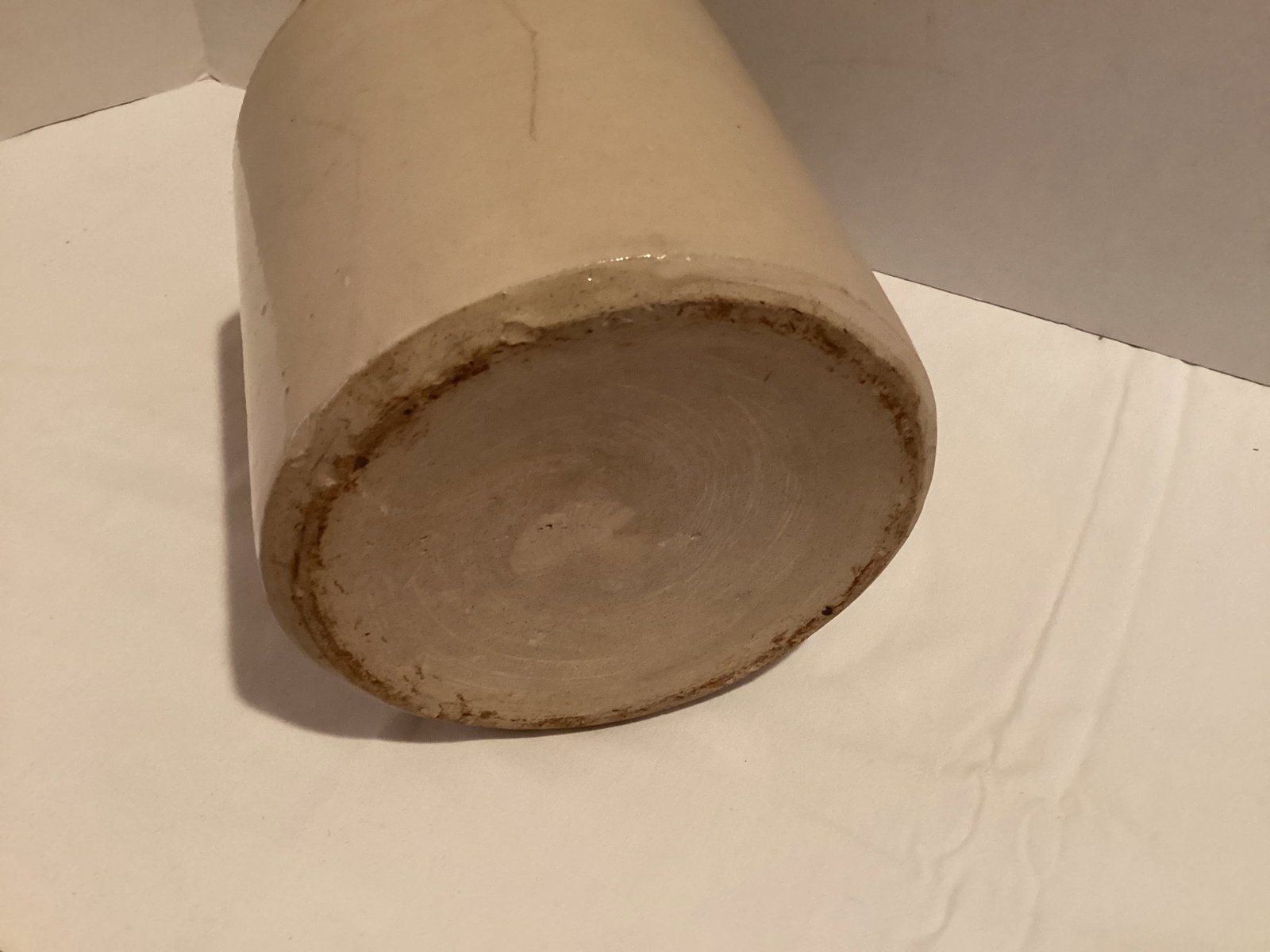 Vintage Glazed Stoneware Crock - 6