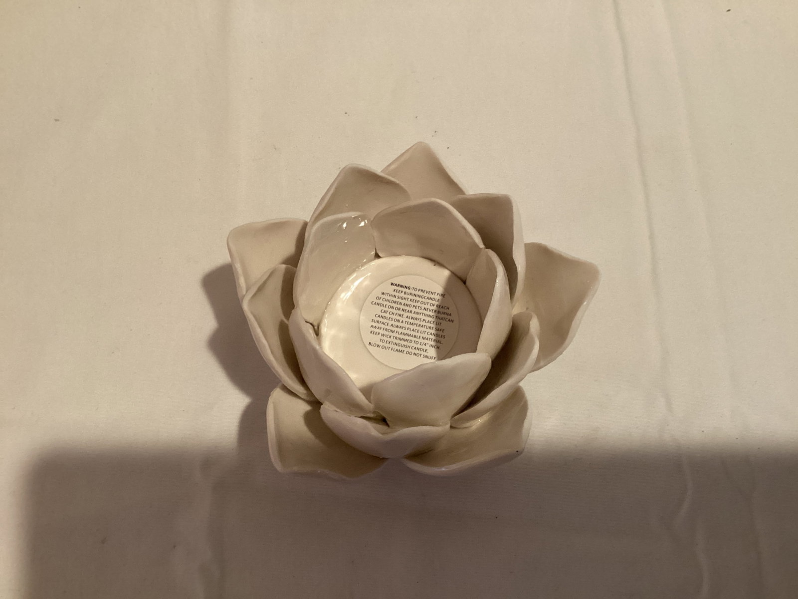 Two Artichoke Style Candle Holders - 6