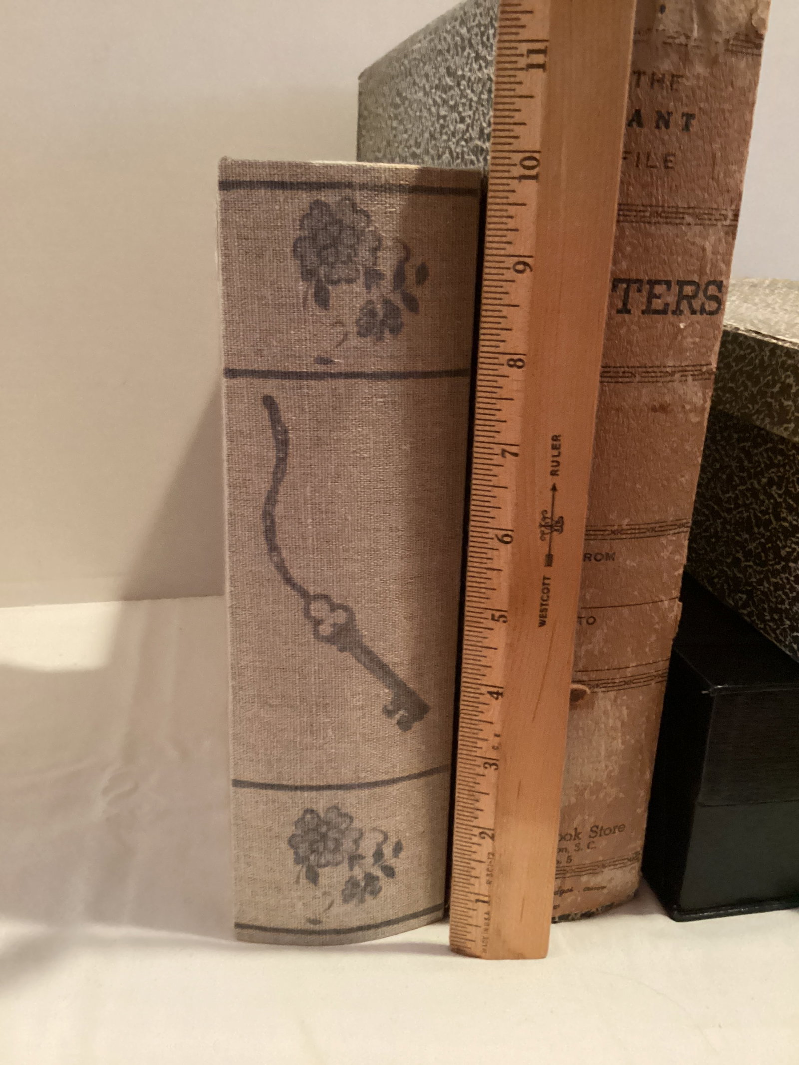 Vintage Boxes and Faux Book - 2