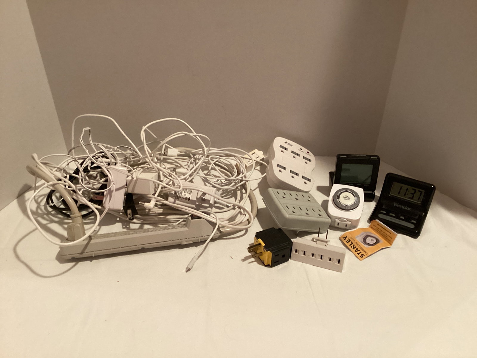 Charging Cables and Surge Protectors: .