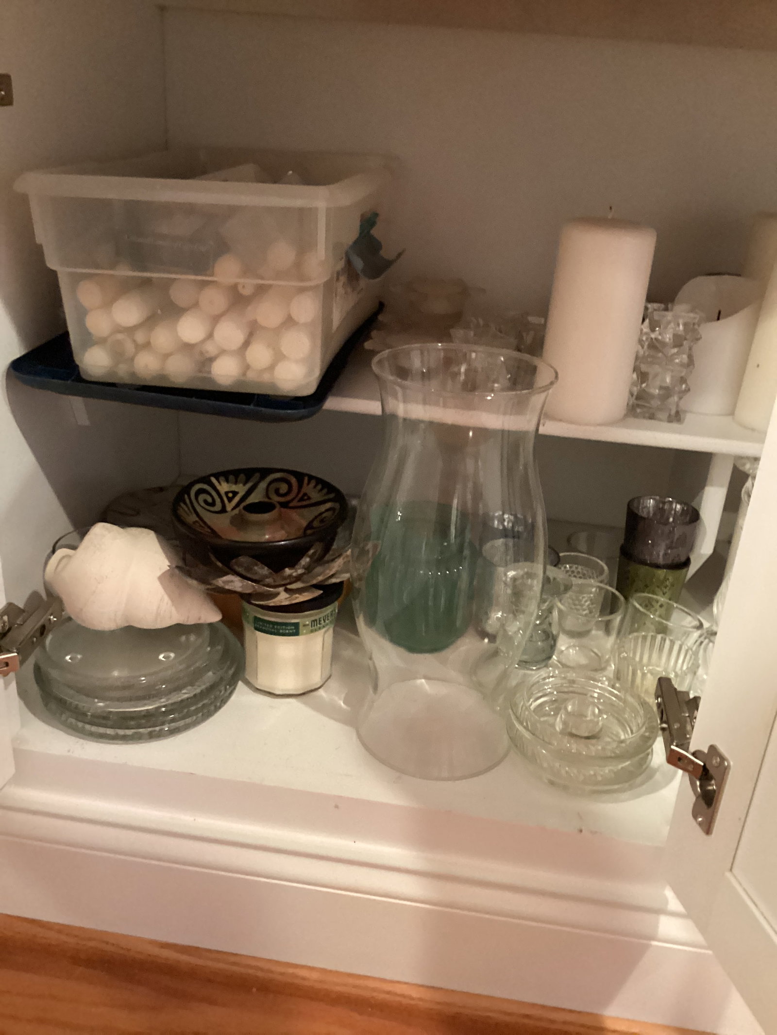 Large Lot of Candles and Candle Holders - 2