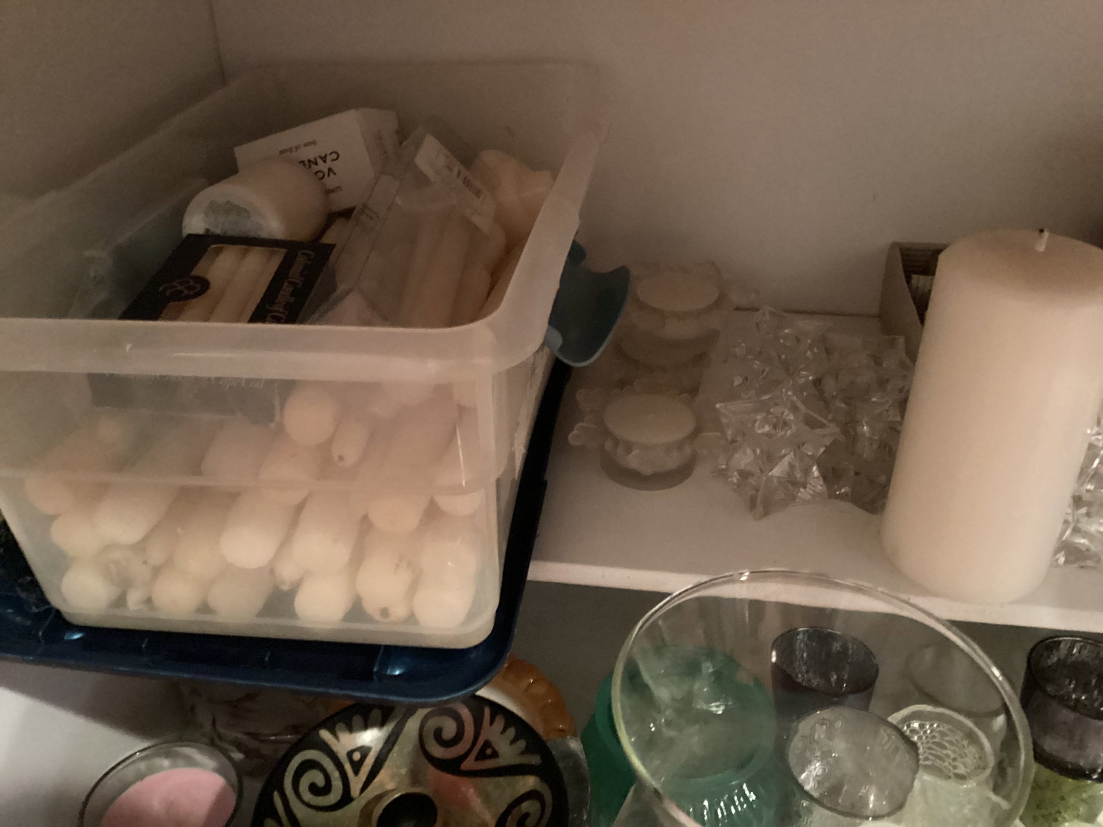 Large Lot of Candles and Candle Holders - 3