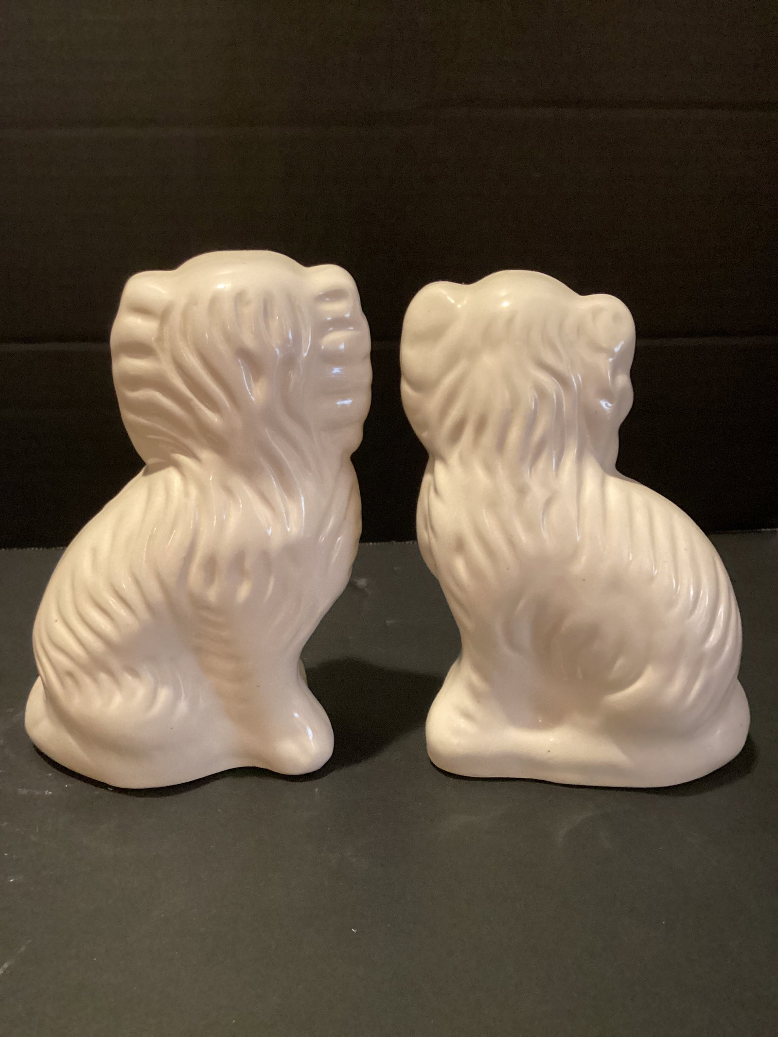 Pair of Vintage Ceramic Dogs - 4