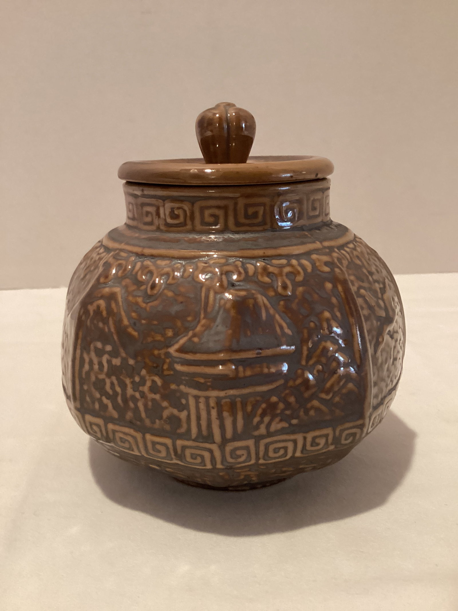 Oohlong Ceramic Canister: 4 1/2" h