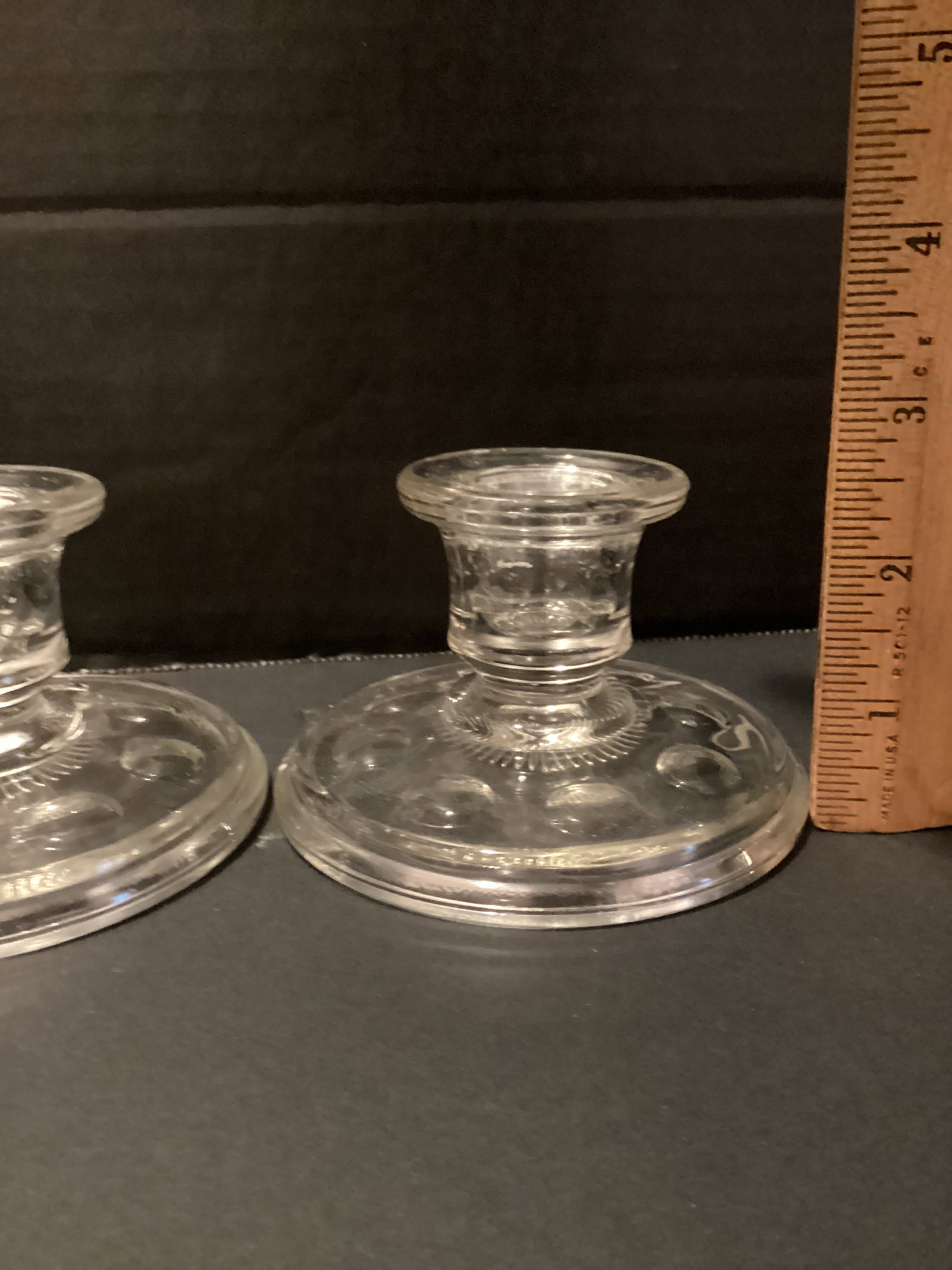 Vintage Imperial Glass and Jeannette Candleholders - 5