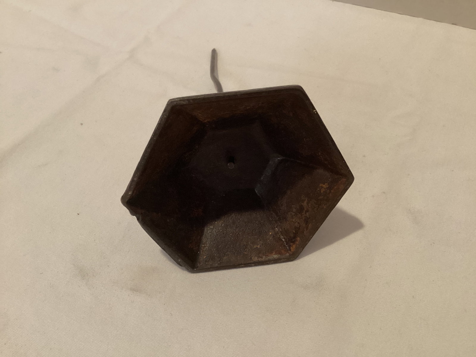 Antique Cast Iron Receipt Spike - 4