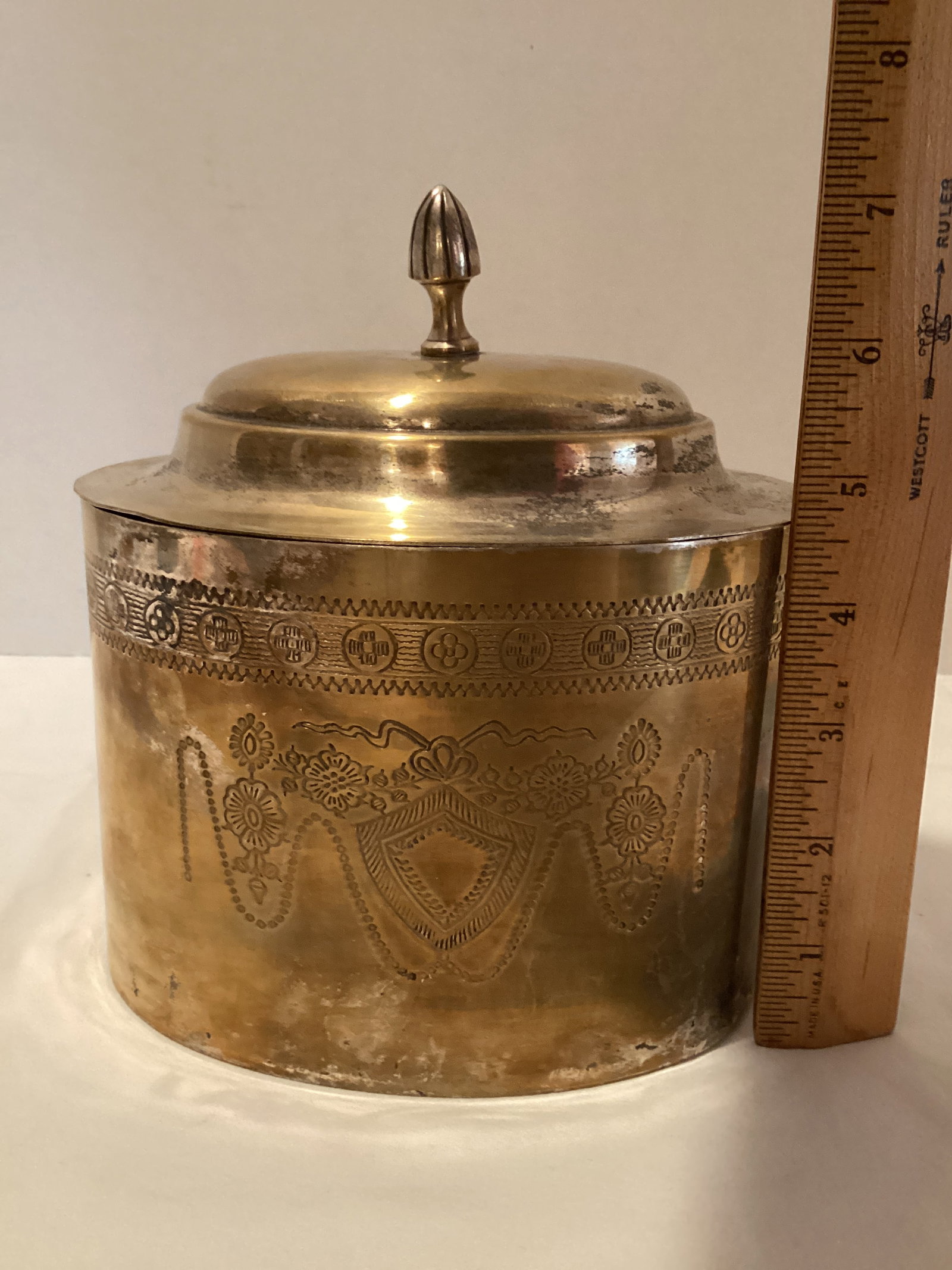 Metal Tea Canister - 6