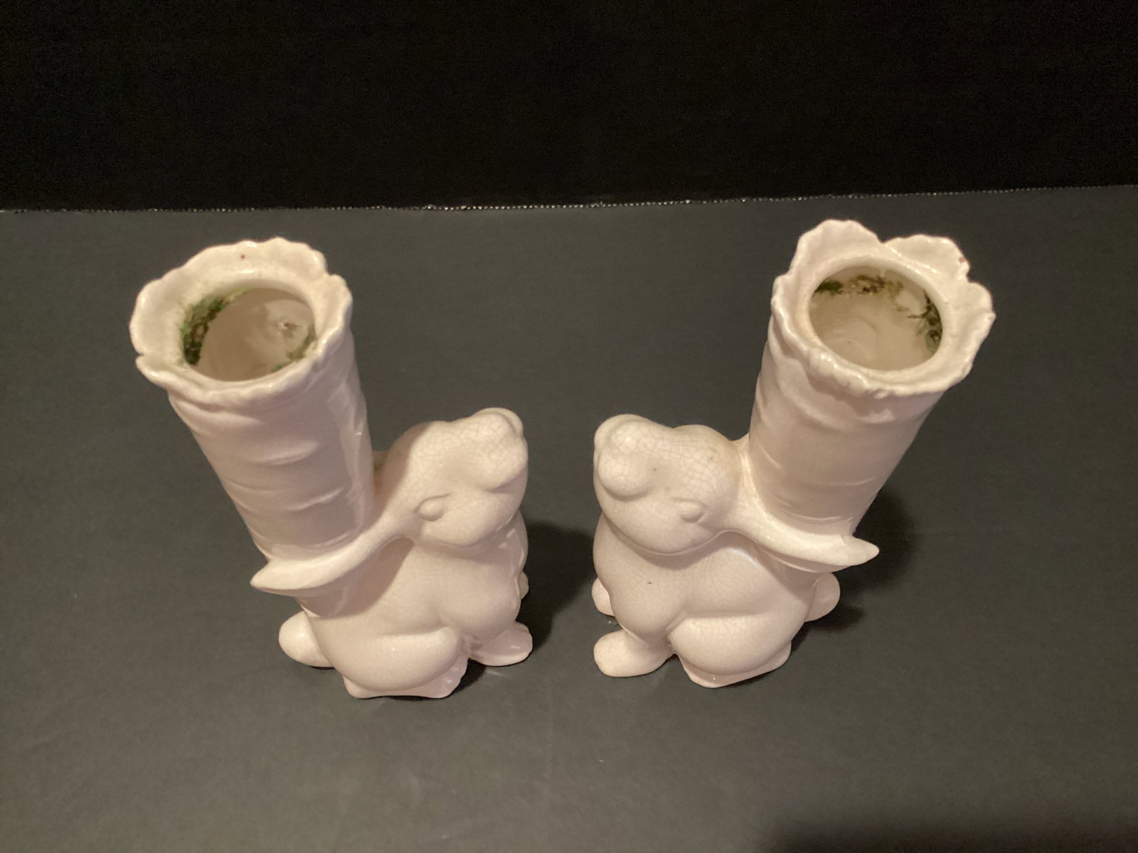 Pair of Rabbit Candleholders - 2