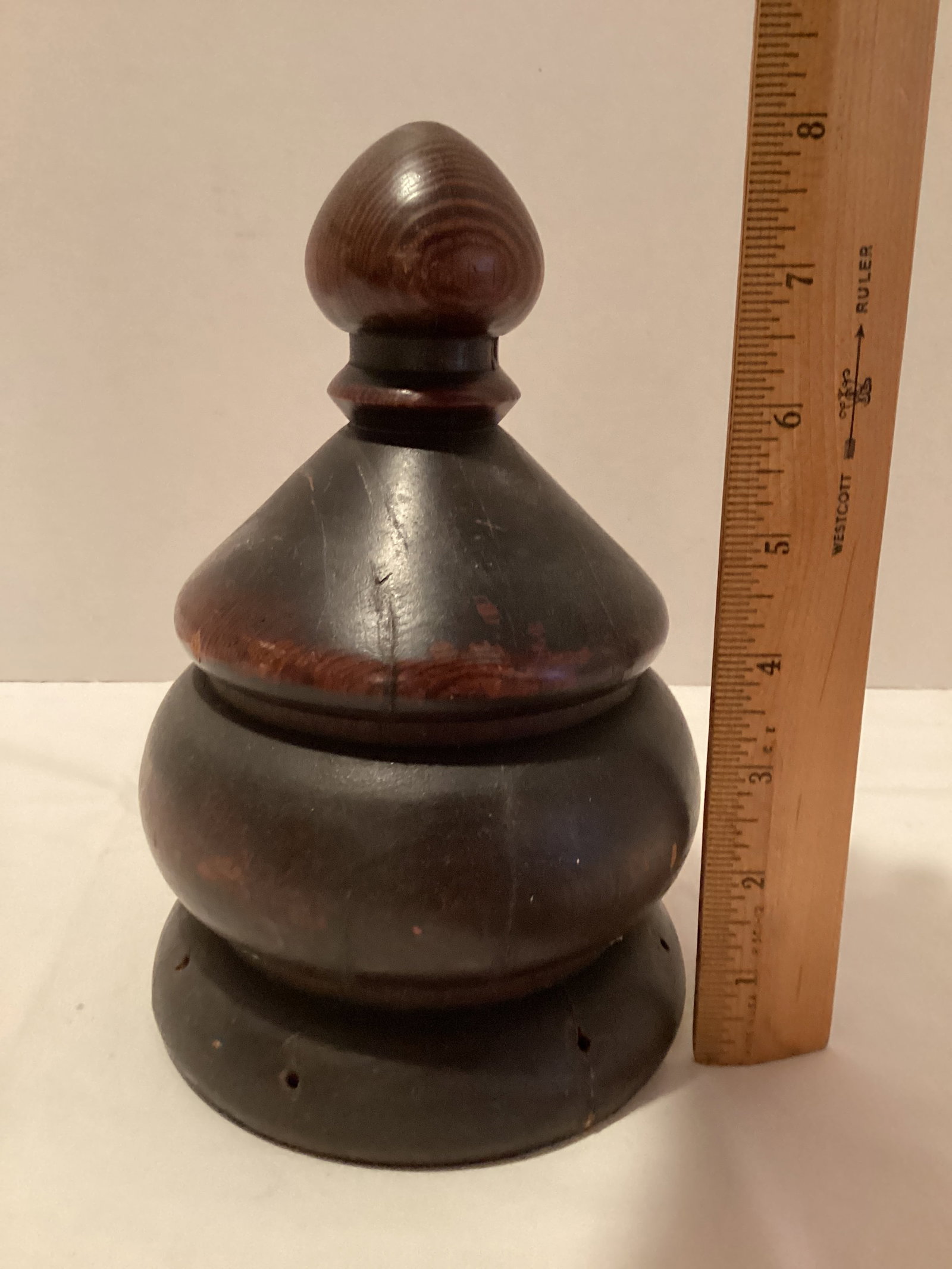 Wood Finial - 3