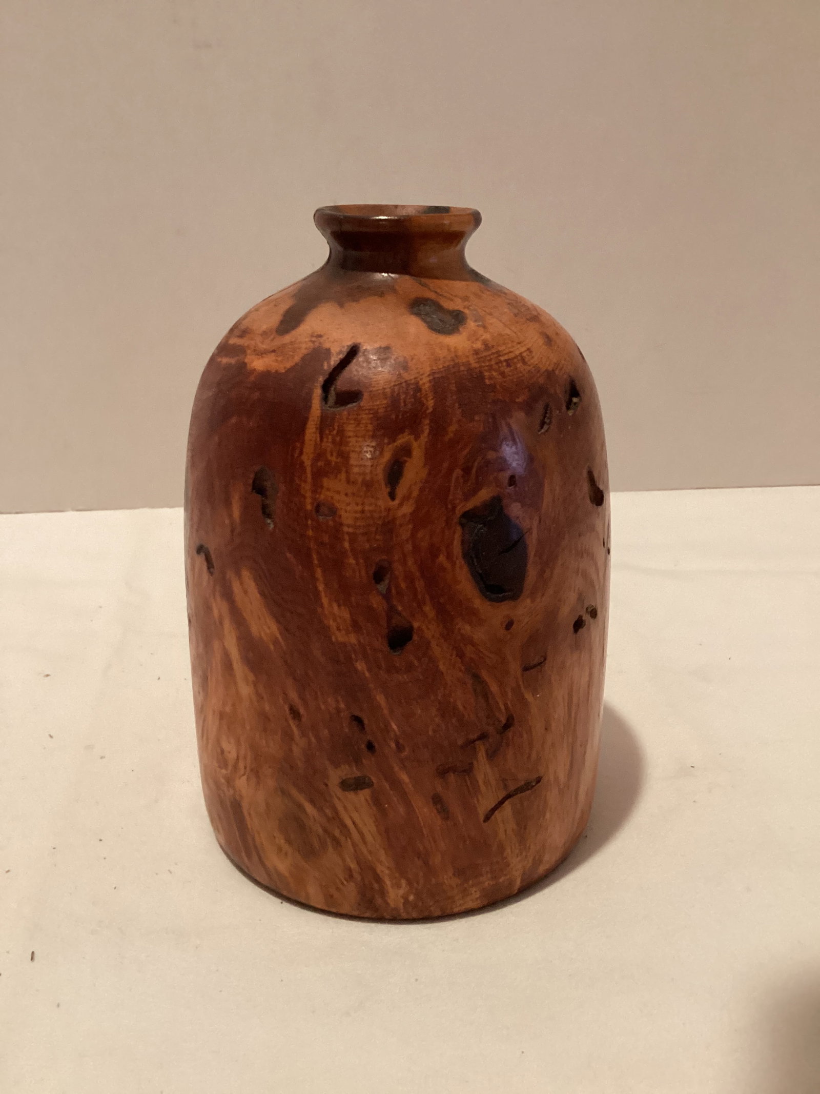 Hickory Bud Vase: 5 1/2" h